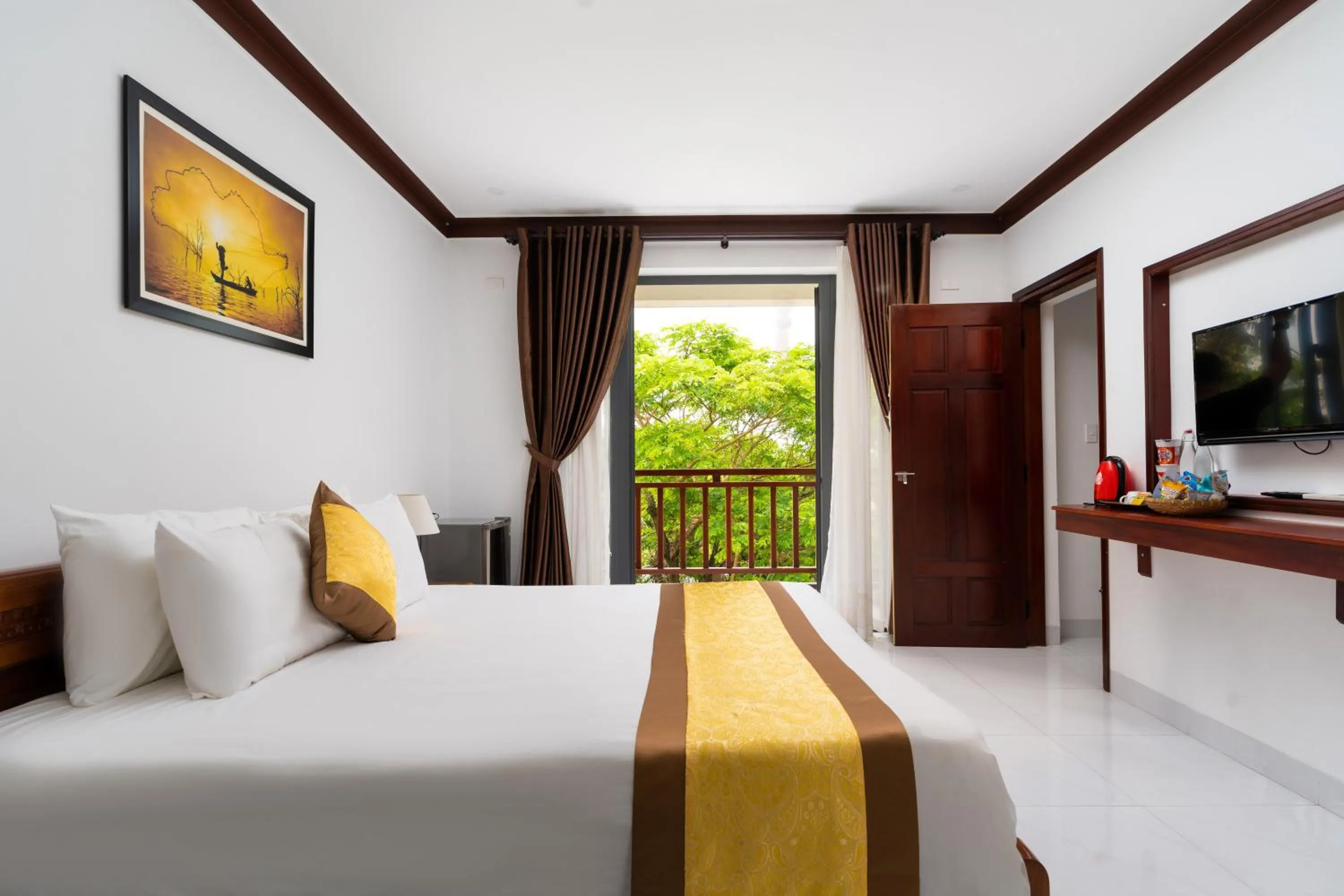 Coffee/tea facilities, Bed in Haemer Villa Green Hearth Stay