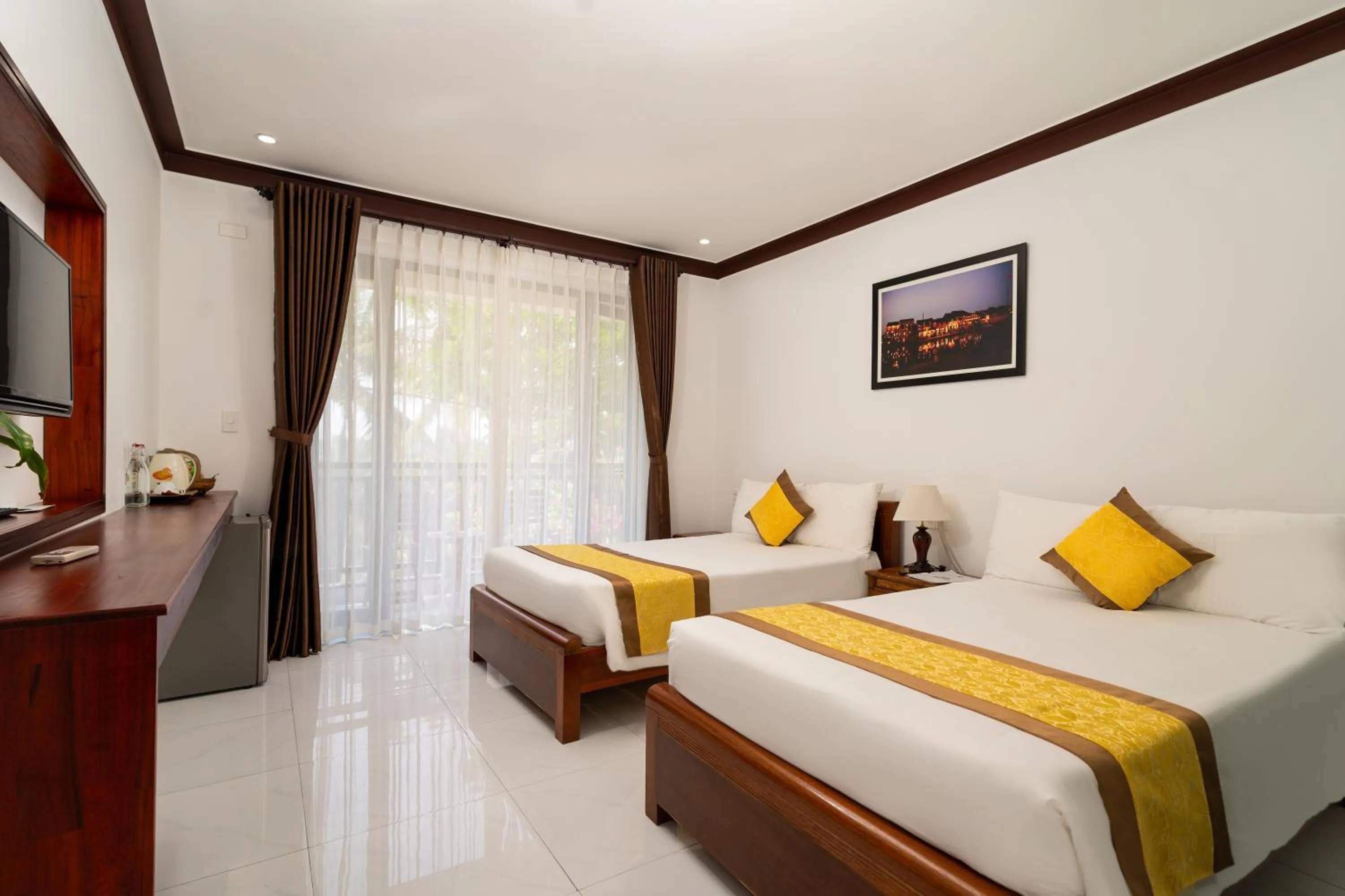 Bed in Haemer Villa Green Hearth Stay