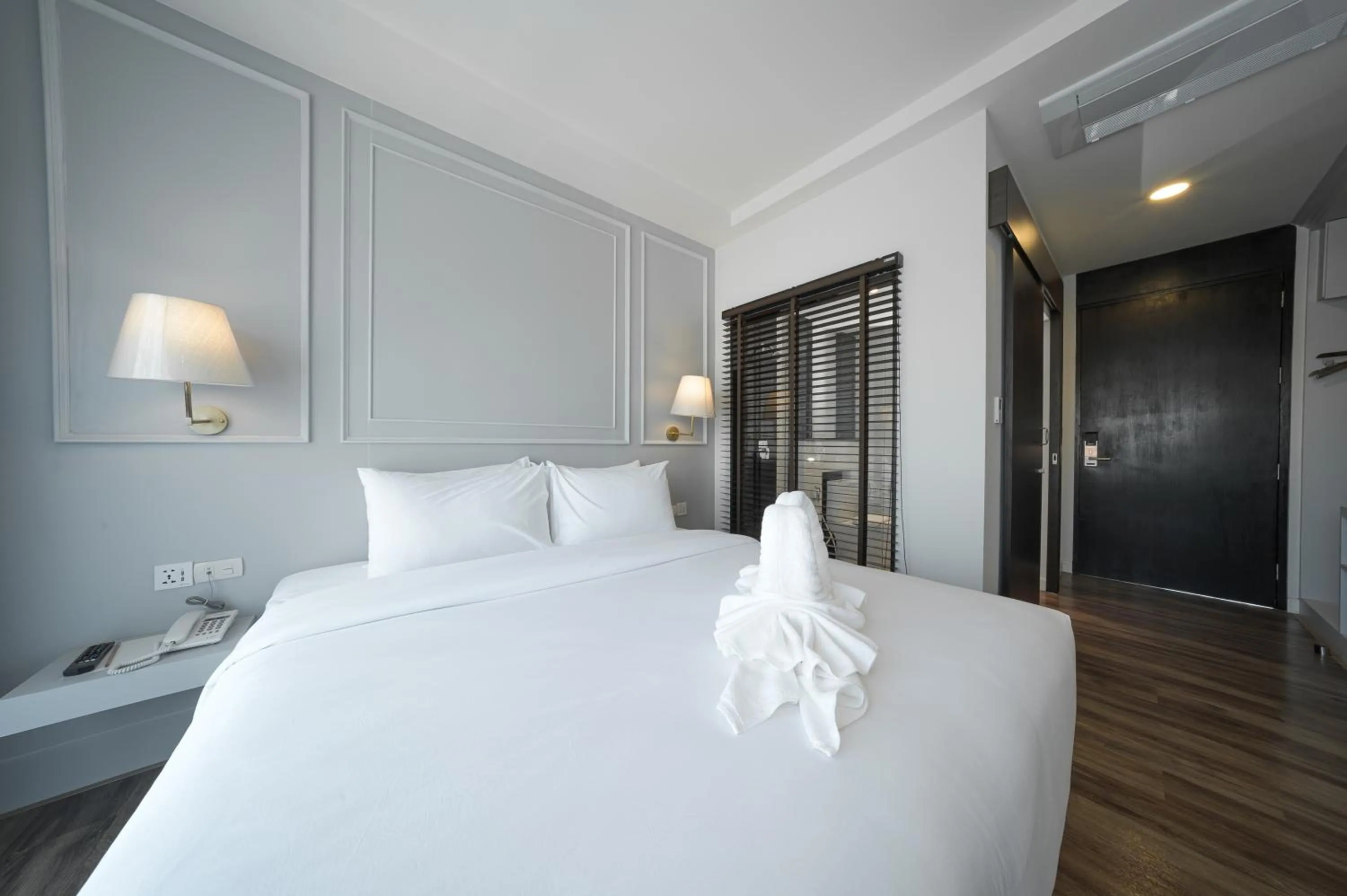 Bedroom, Bed in The Wing Boutique Hotel