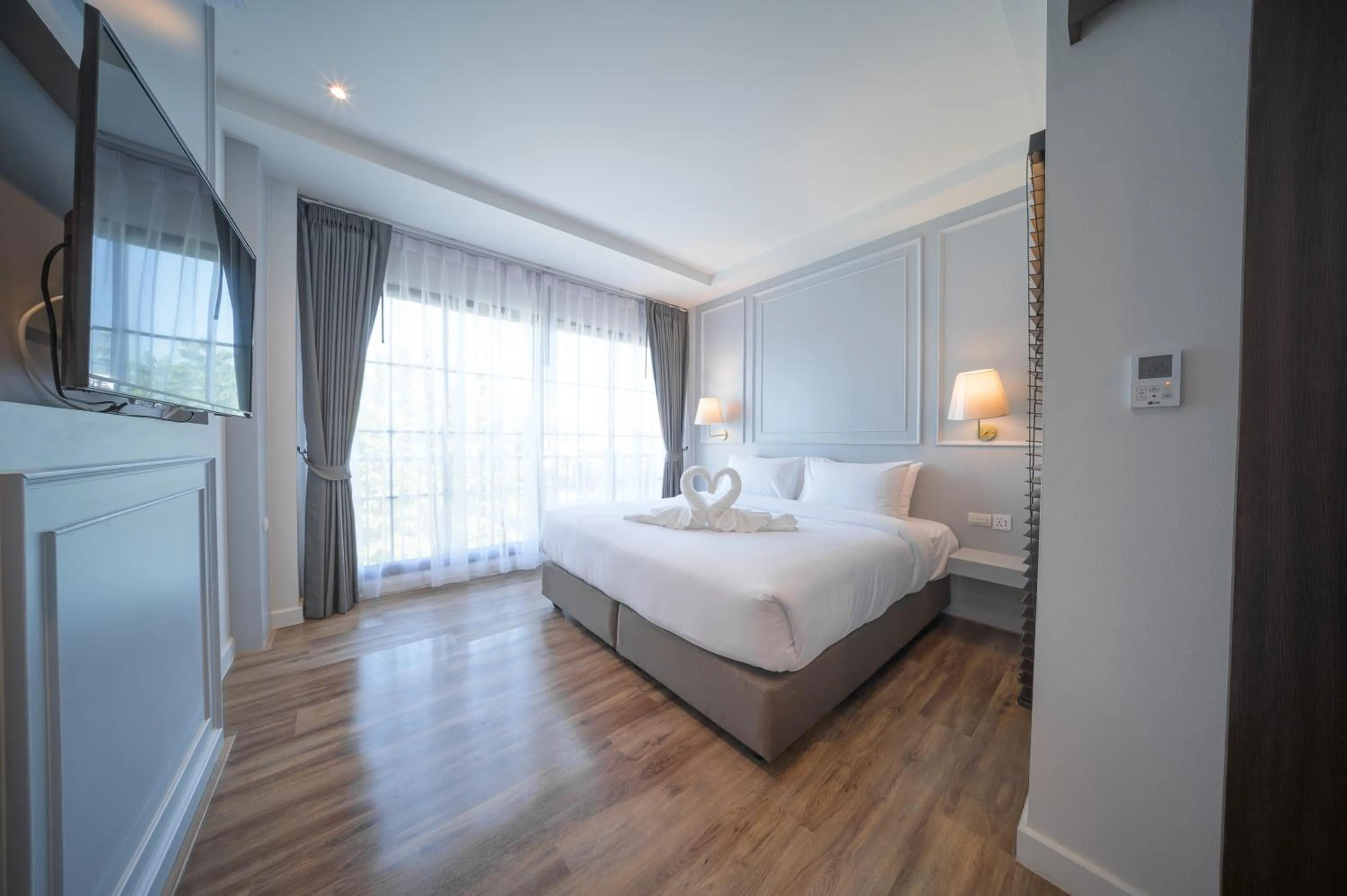 Bedroom, Bed in The Wing Boutique Hotel