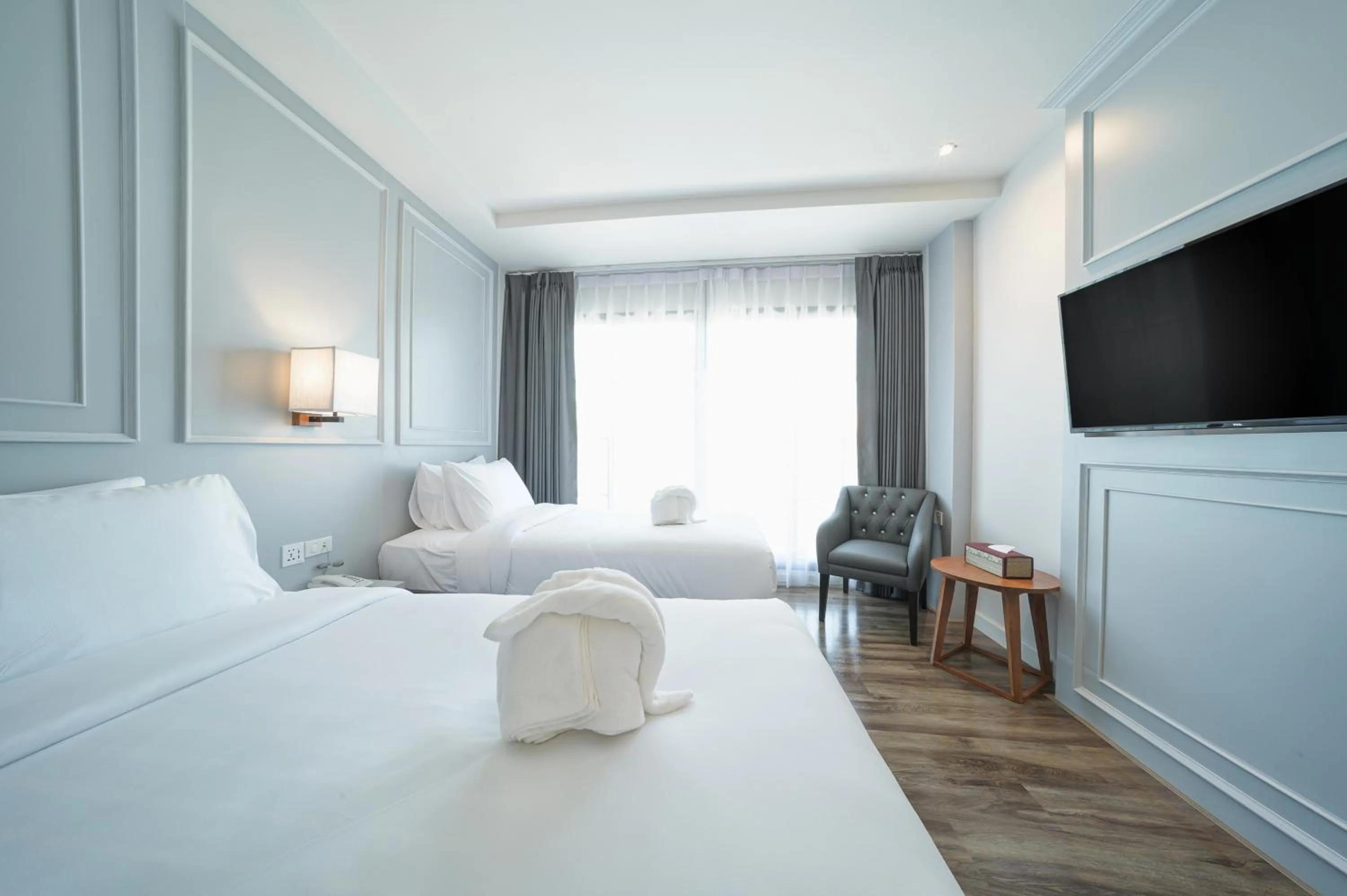 Bedroom, Bed in The Wing Boutique Hotel