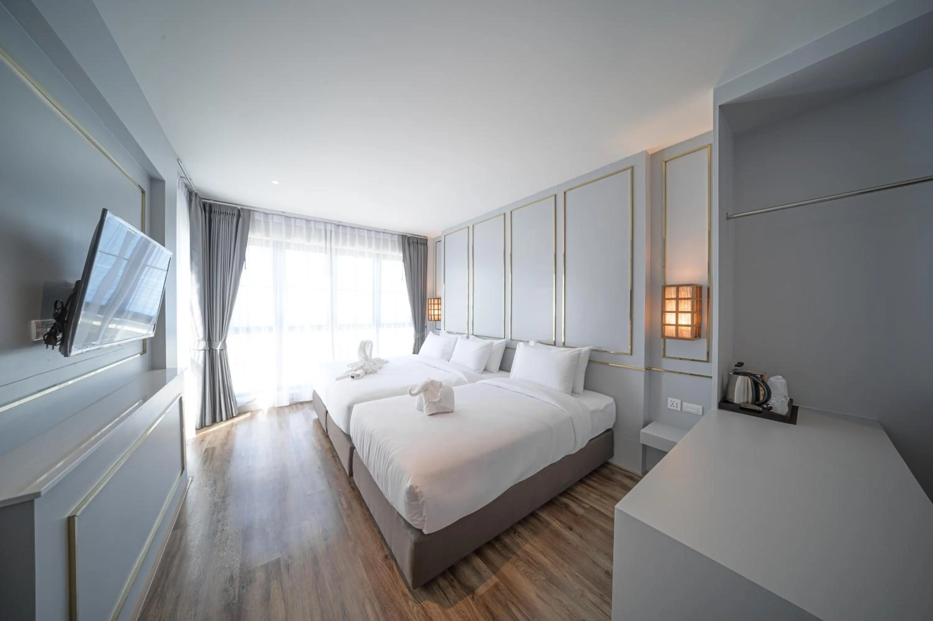 Bedroom, Bed in The Wing Boutique Hotel