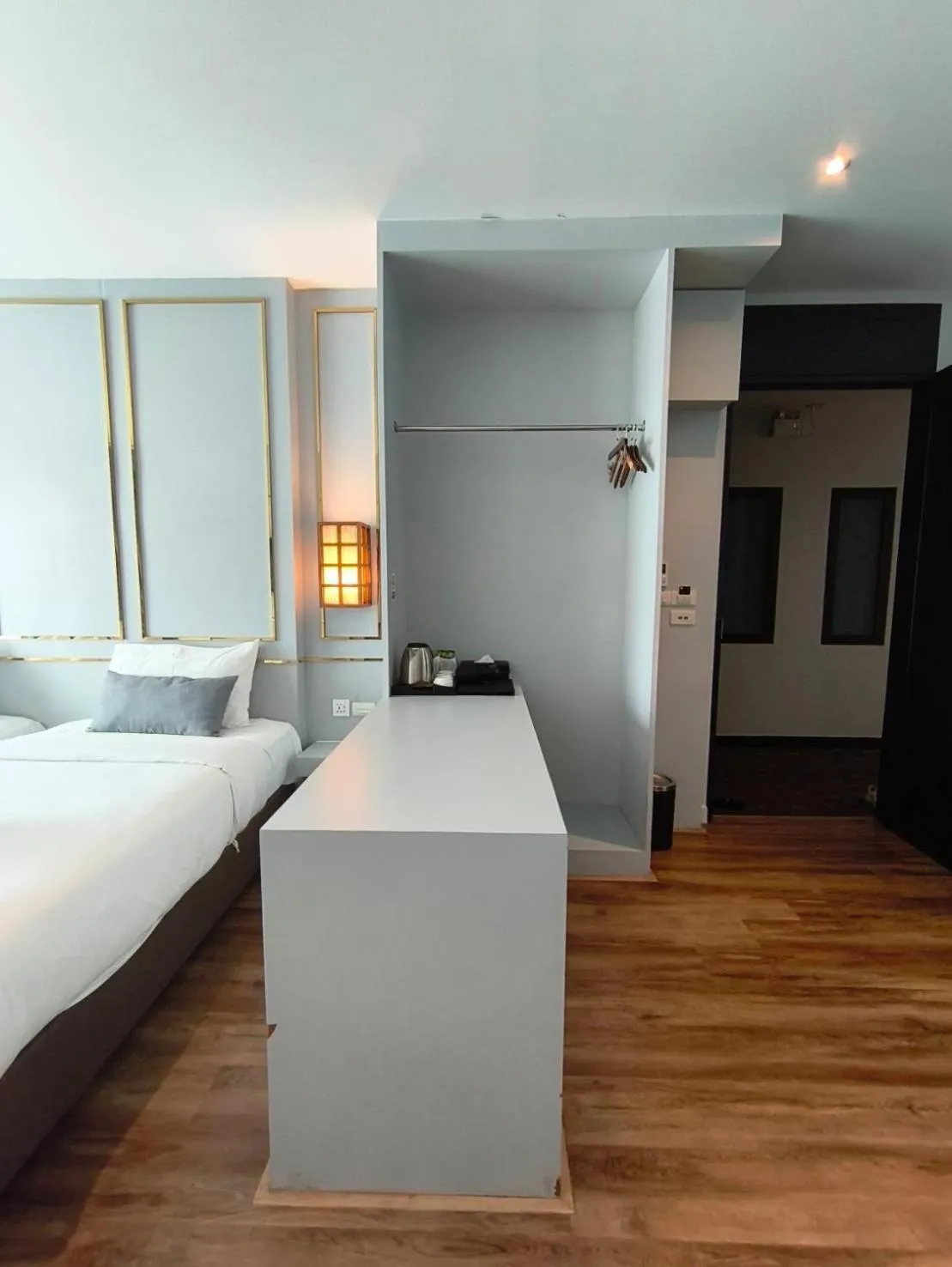 Photo of the whole room, Bed in The Wing Boutique Hotel