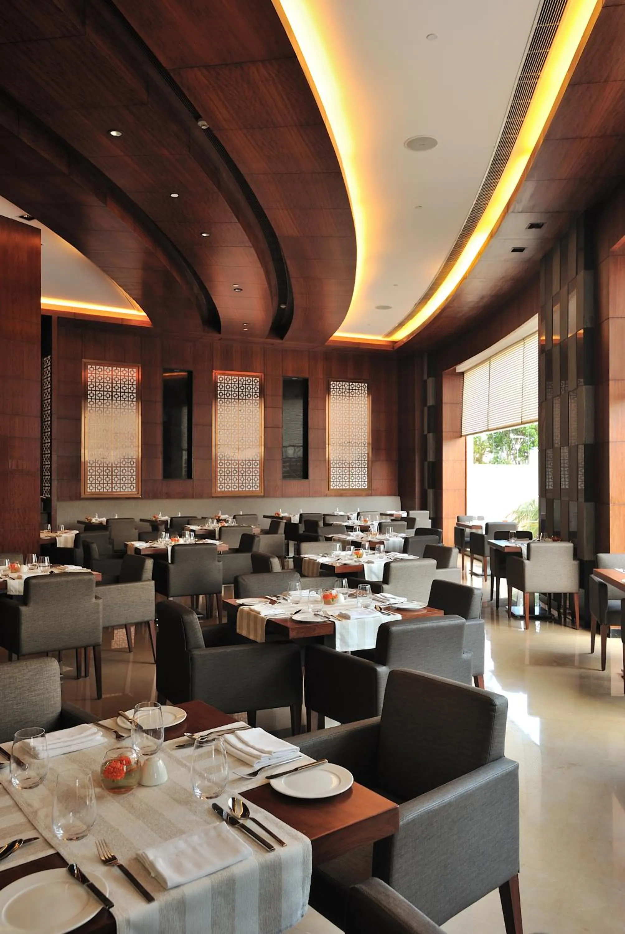 Restaurant/places to eat in The Anya Hotel-Golf Course Road