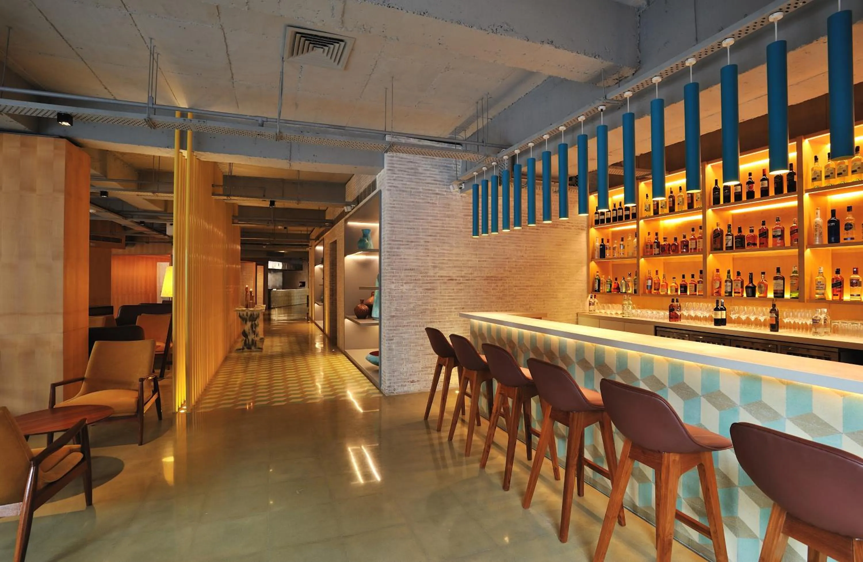 Lounge or bar in The Anya Hotel-Golf Course Road