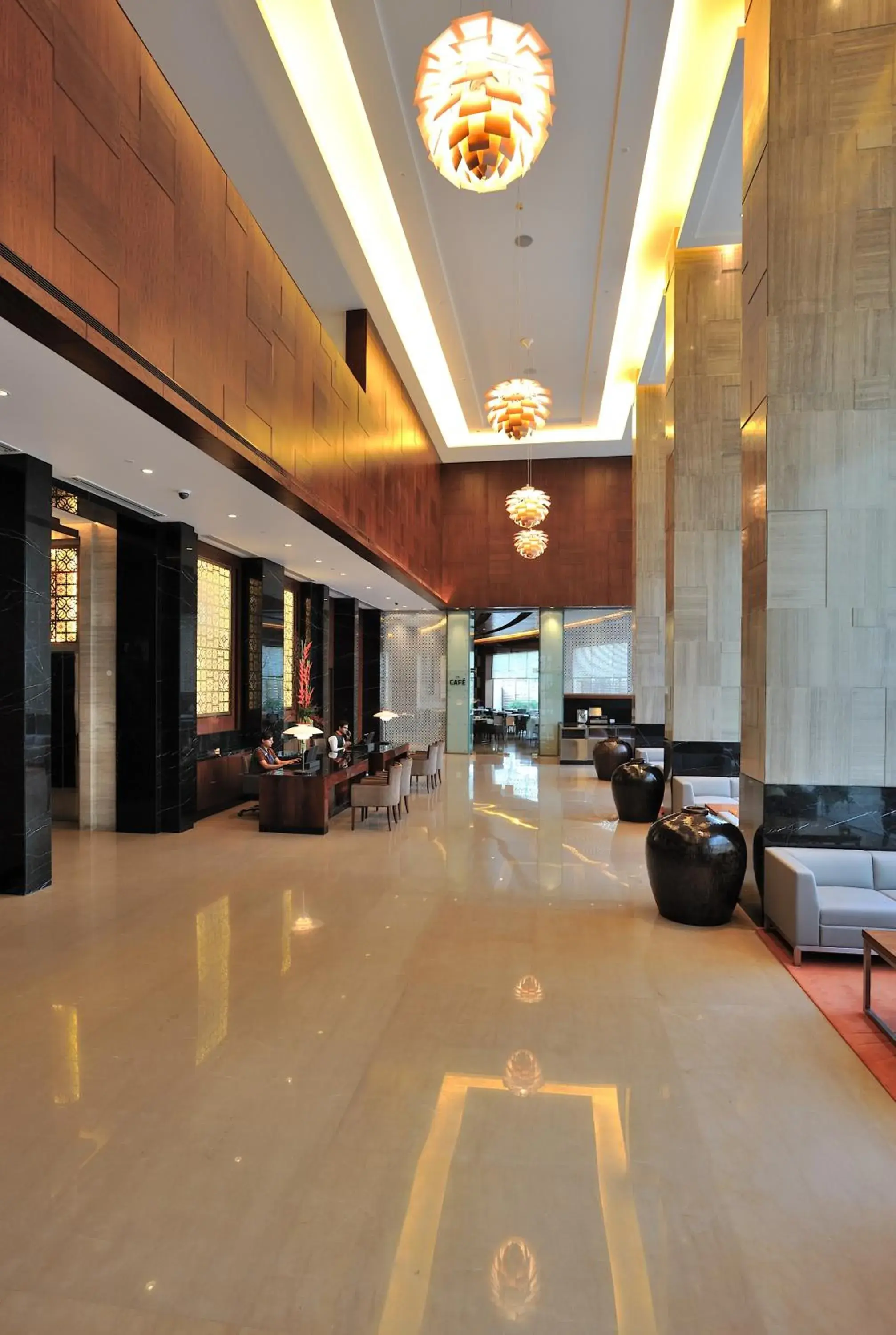 Lobby or reception in The Anya Hotel-Golf Course Road Lobby or reception in The Anya Hotel-Golf Course Road