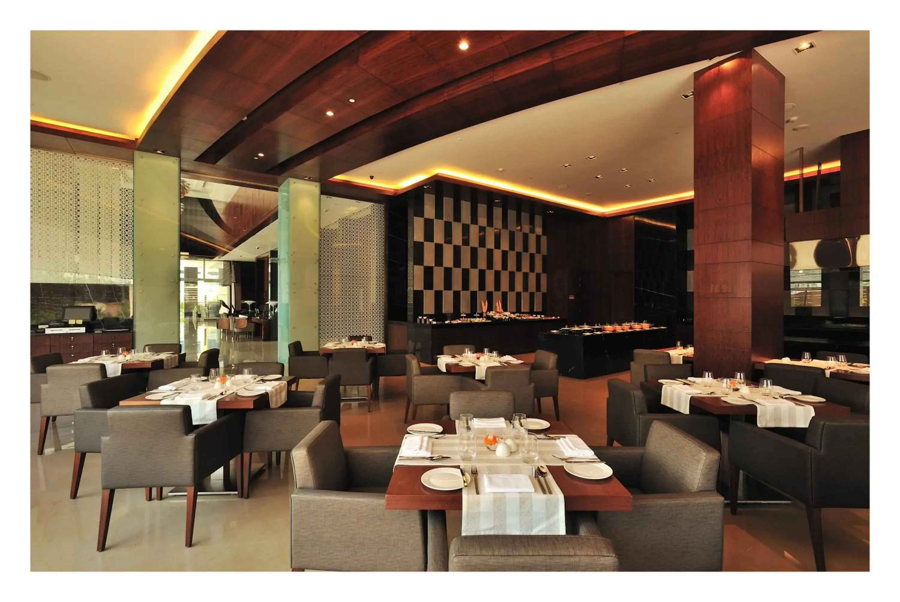 Restaurant/places to eat in The Anya Hotel-Golf Course Road Restaurant/places to eat in The Anya Hotel-Golf Course Road