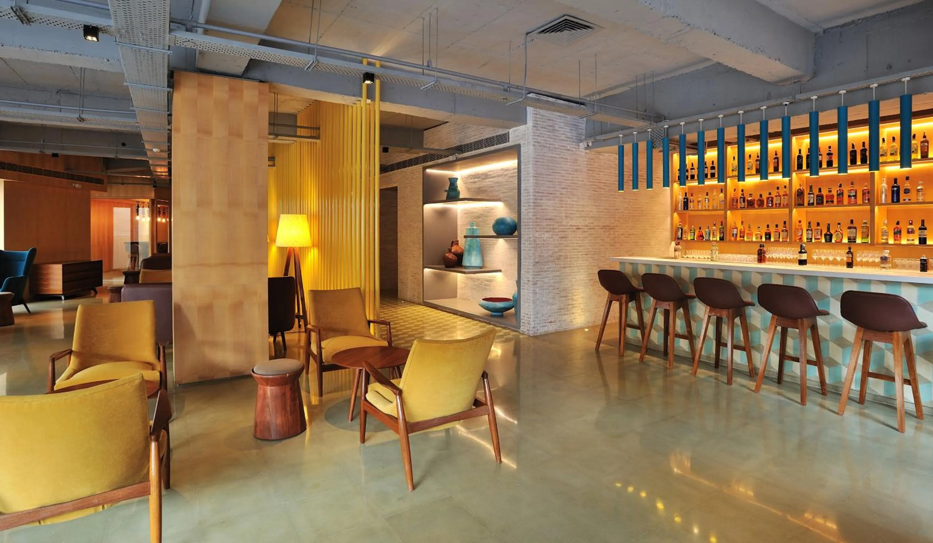 Lounge or bar in The Anya Hotel-Golf Course Road