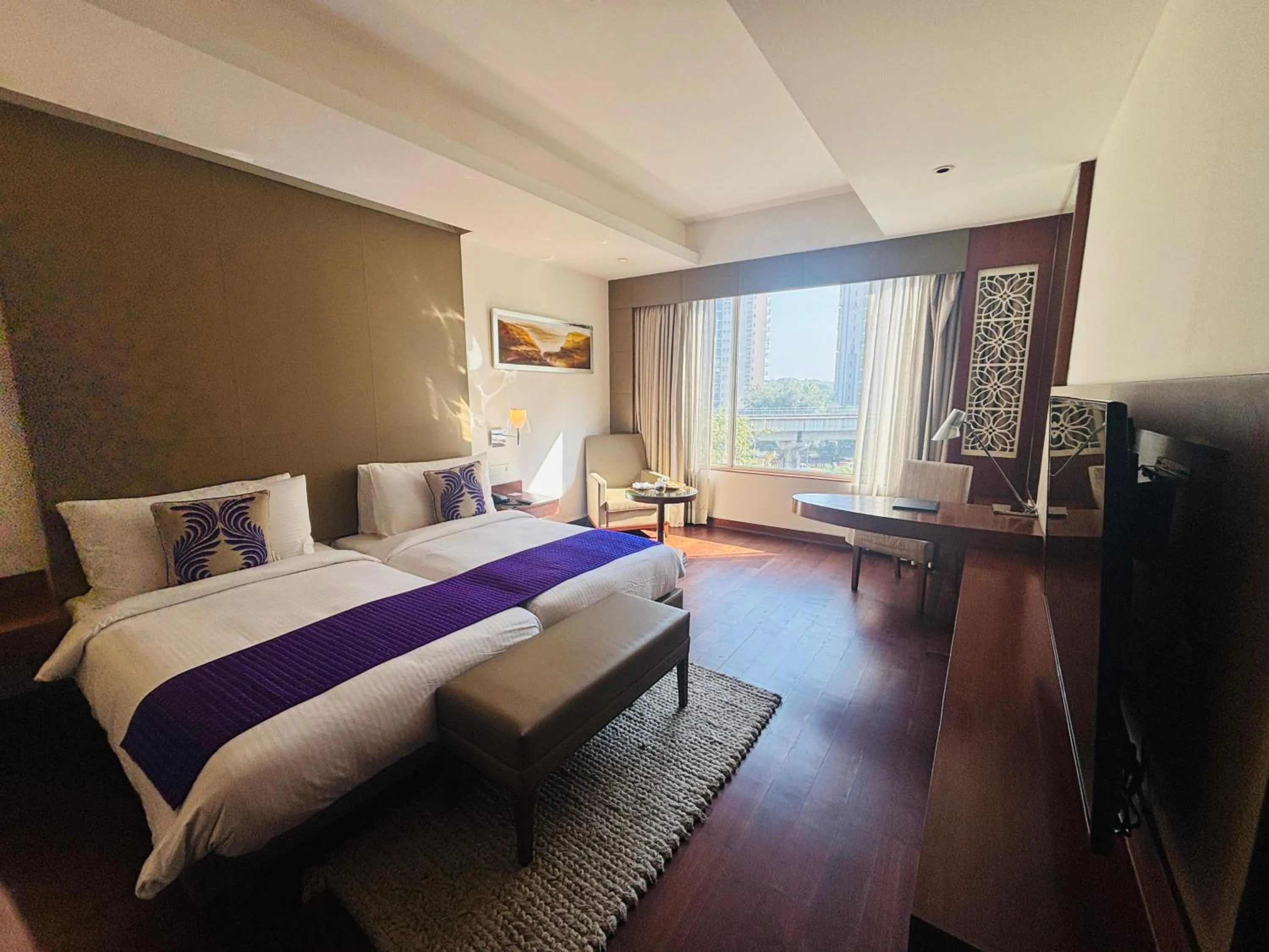 Bedroom, Bed in The Anya Hotel-Golf Course Road