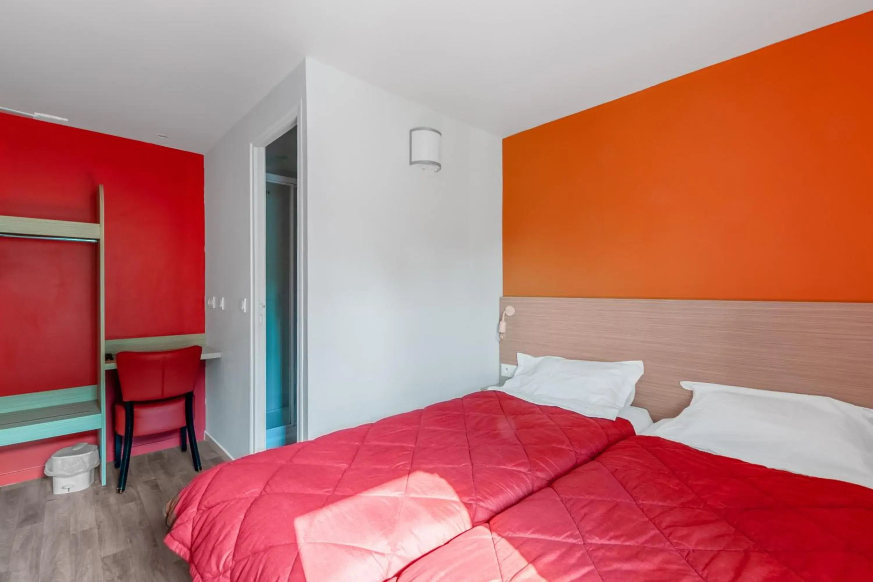 Twin Room in Premiere Classe Rennes Ouest - Le Rheu Twin Room in Premiere Classe Rennes Ouest - Le Rheu