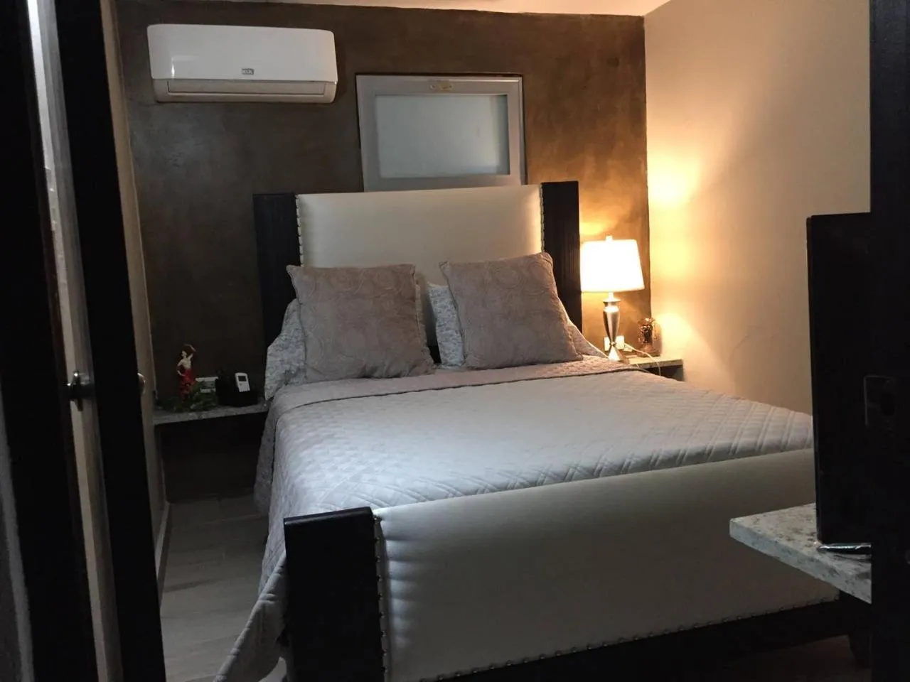 Bed in SEGOVIA STUDIO UNITS