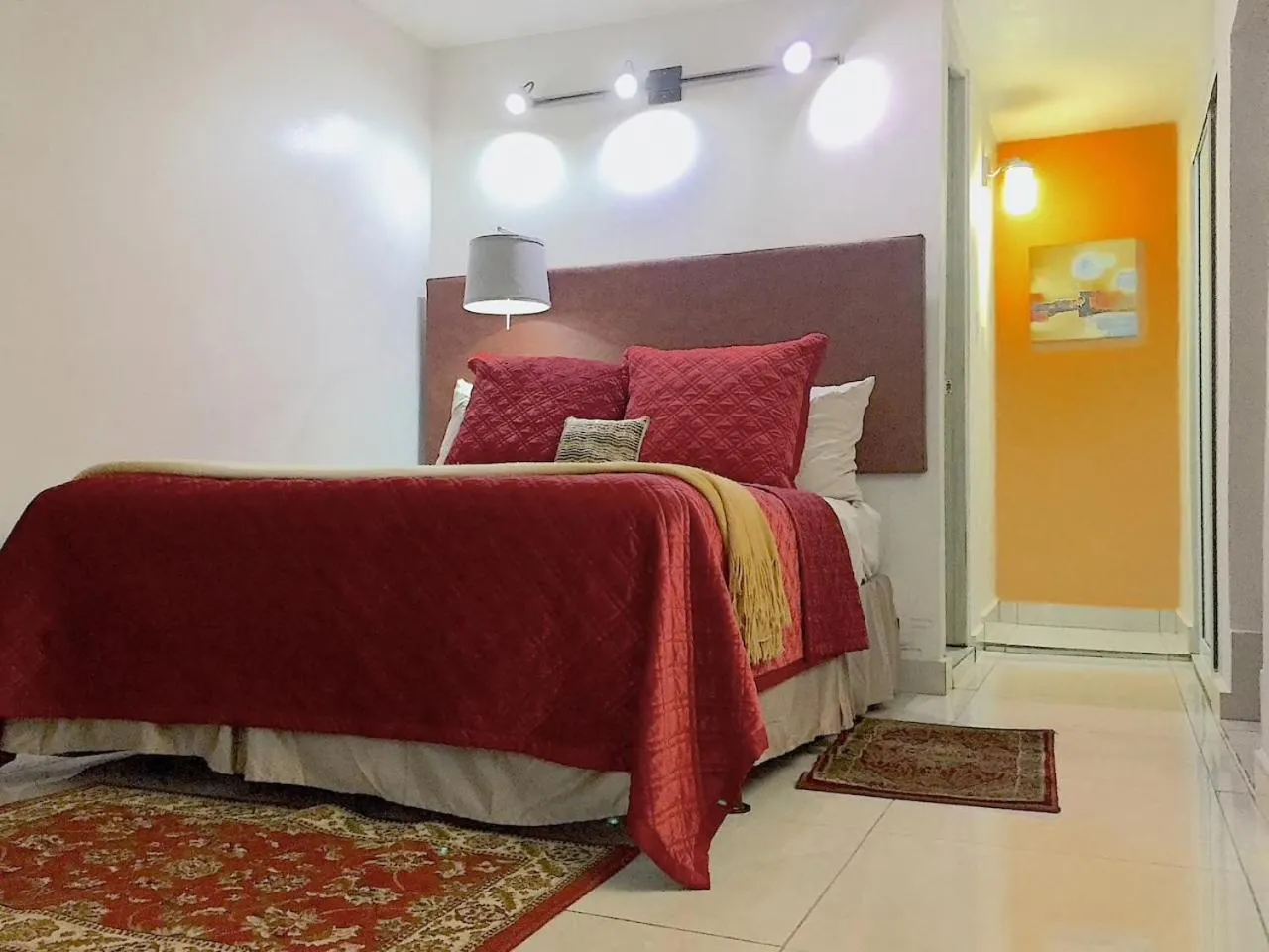 Bed in SEGOVIA STUDIO UNITS