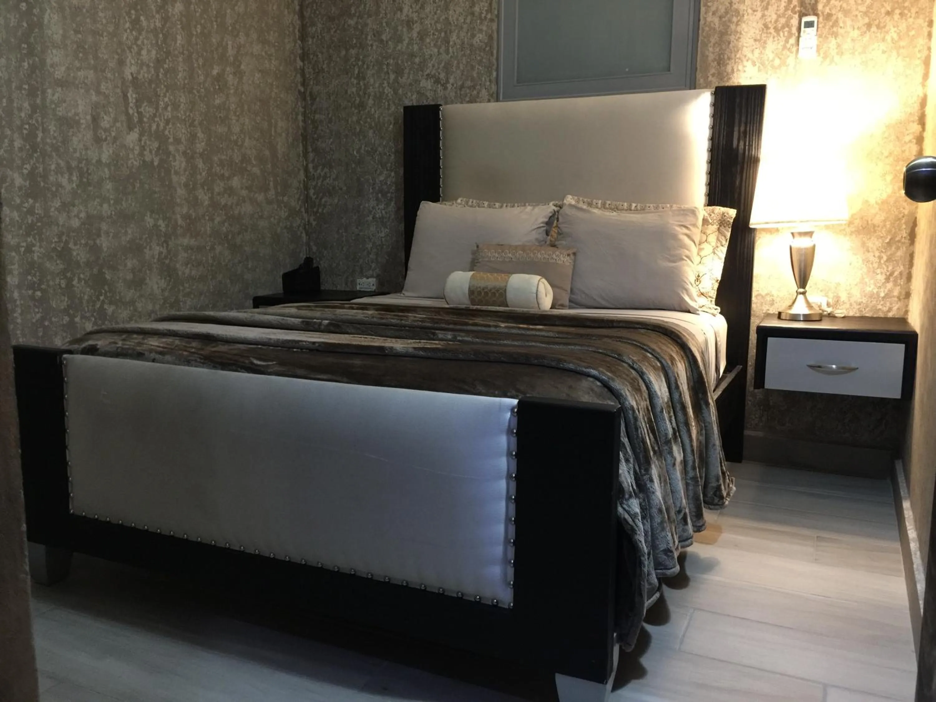 Bed in SEGOVIA STUDIO UNITS