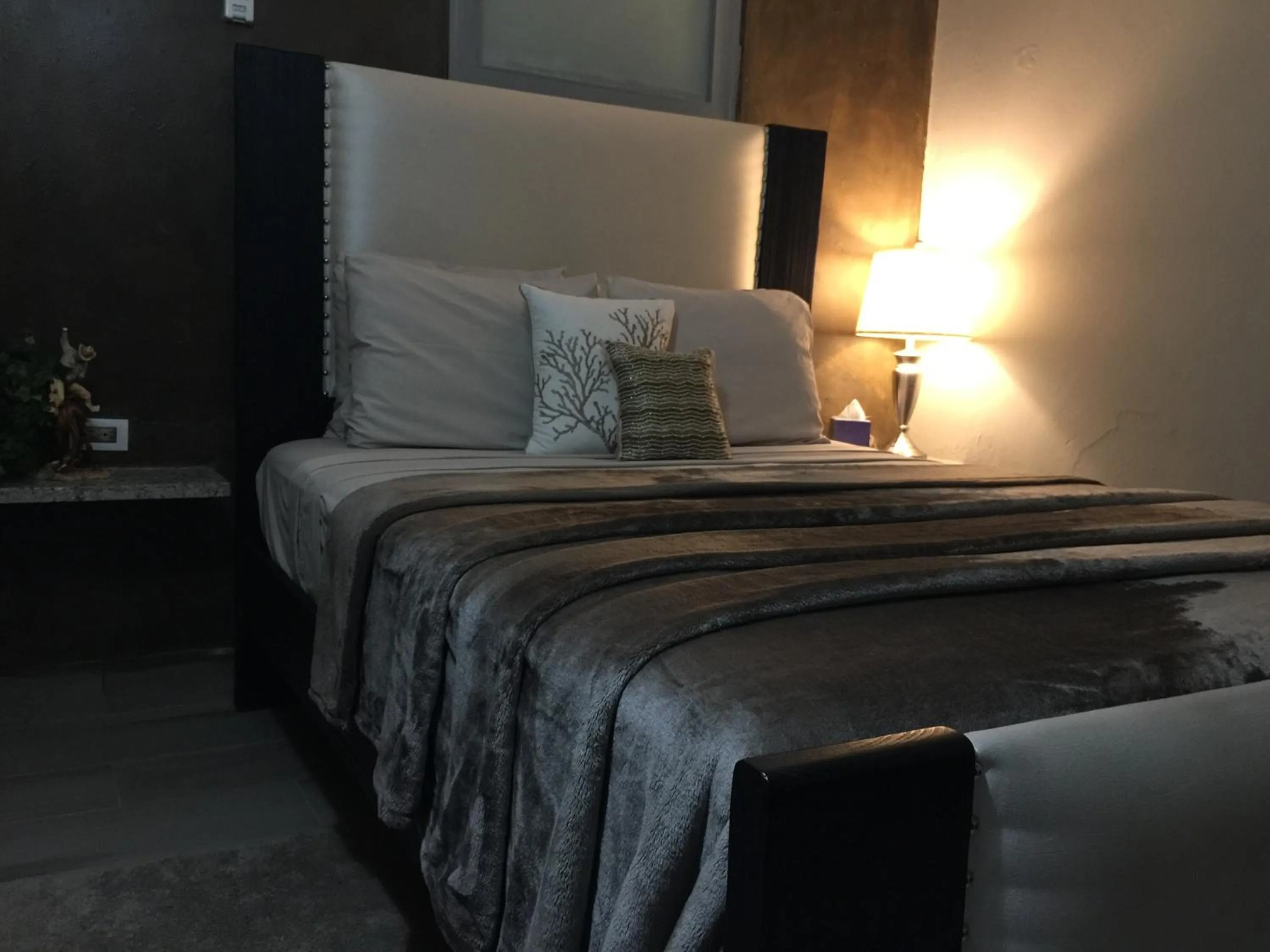 Bed in SEGOVIA STUDIO UNITS