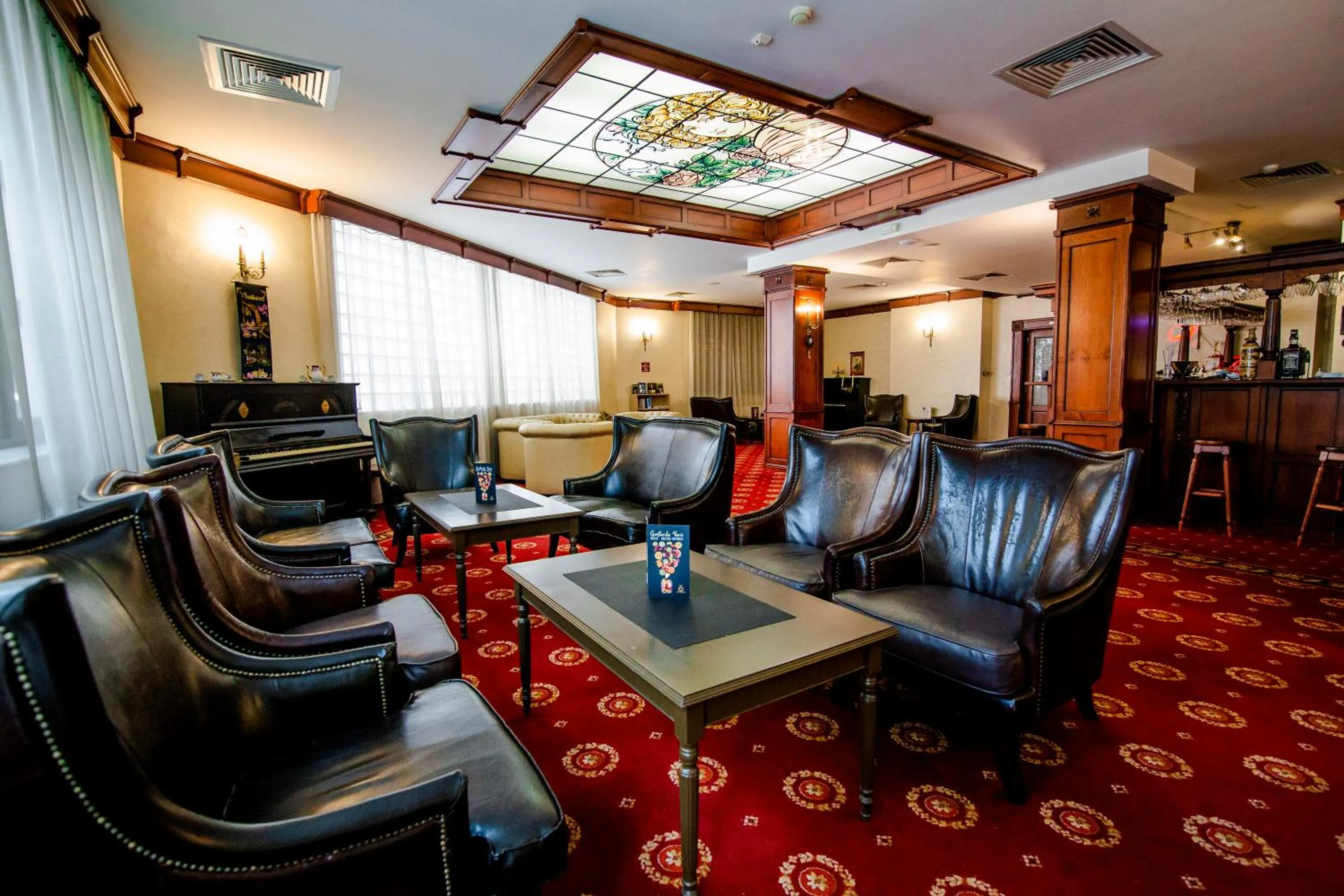 Seating area in Hotel Golden House