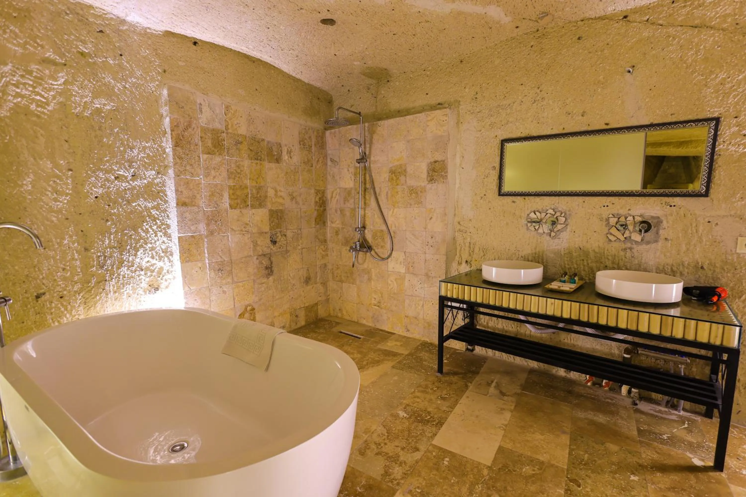 Bathroom in Ortahisar Cave Hotel