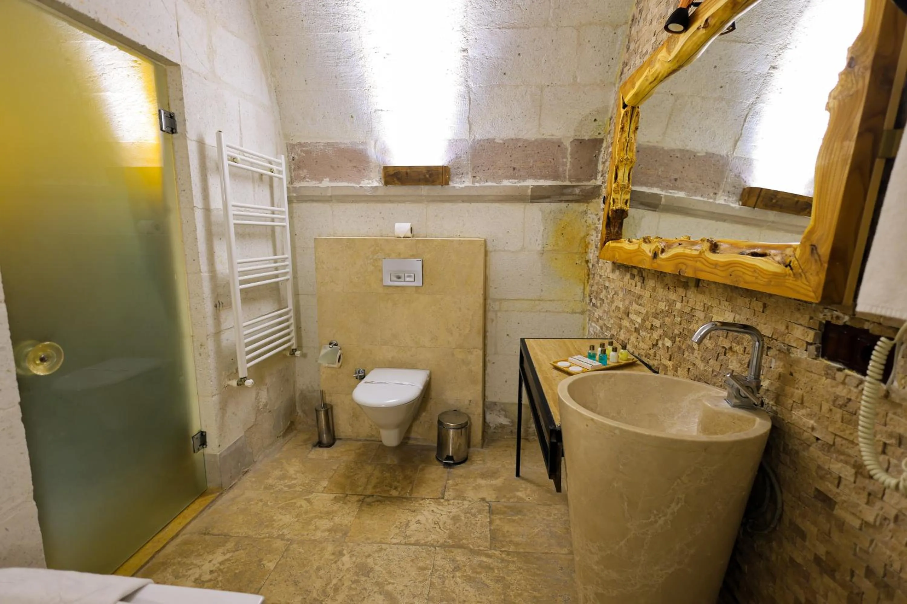 Bathroom in Ortahisar Cave Hotel