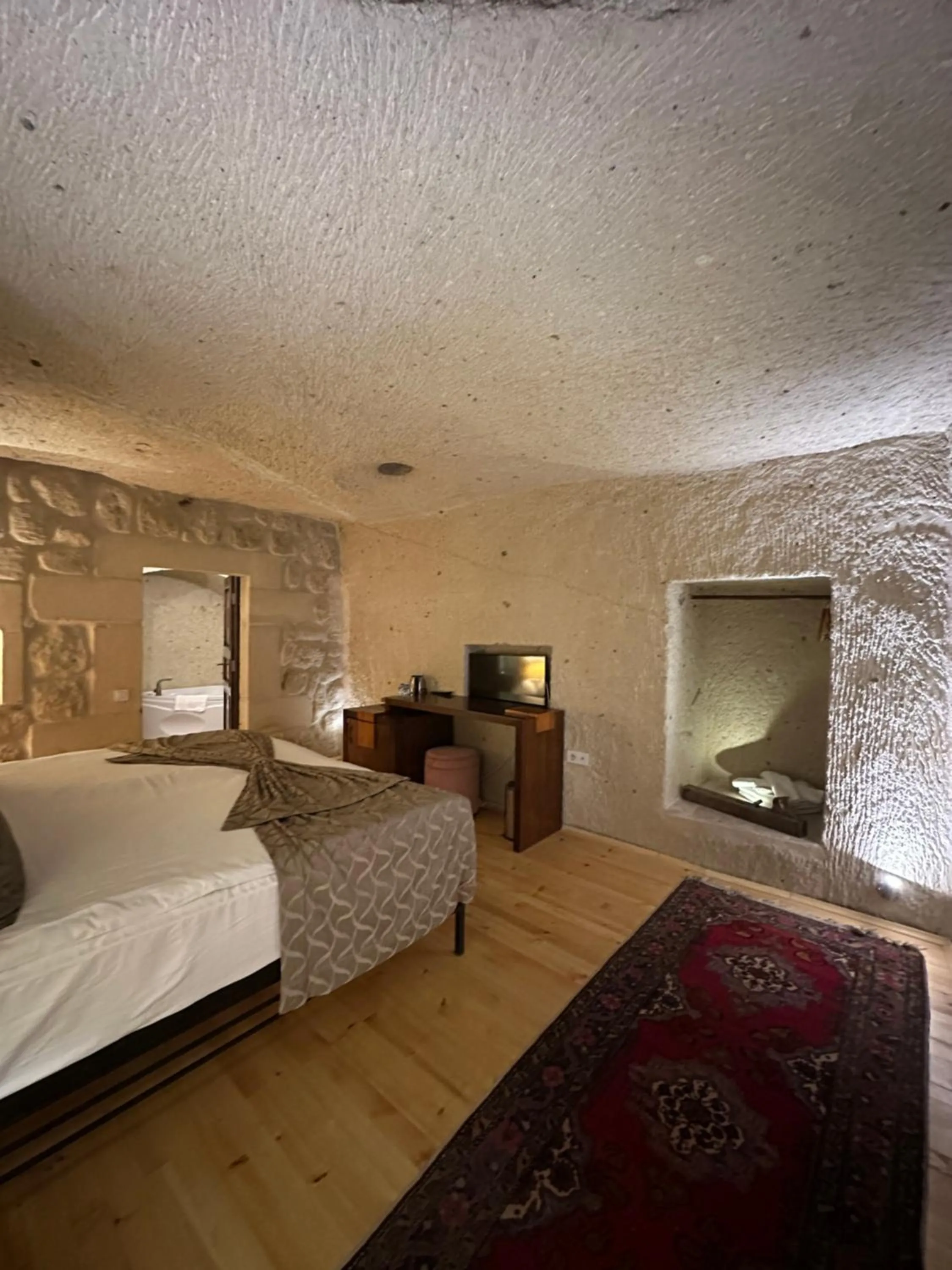 Bedroom, Bed in Ortahisar Cave Hotel