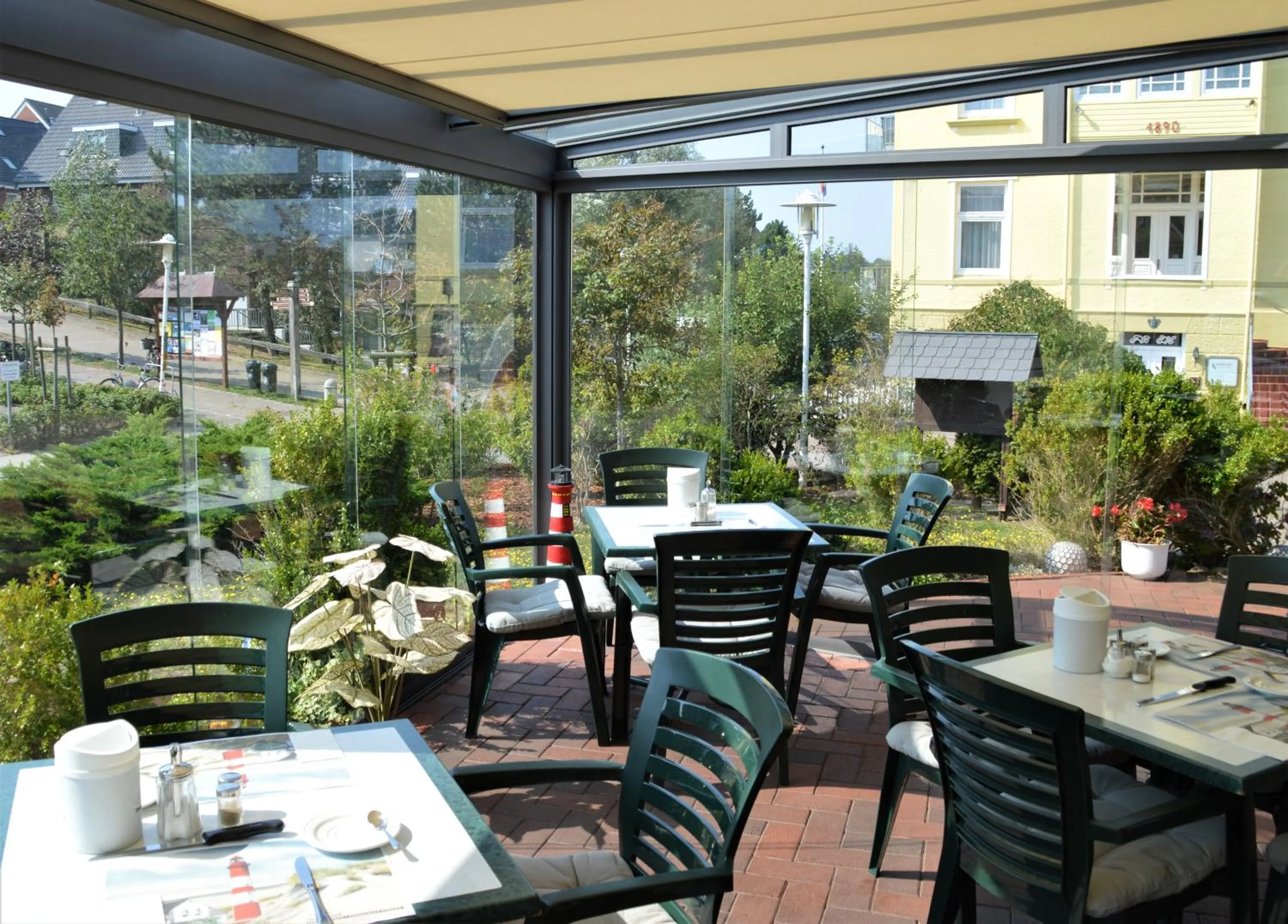 Patio in Hotel Südstrand Amrum