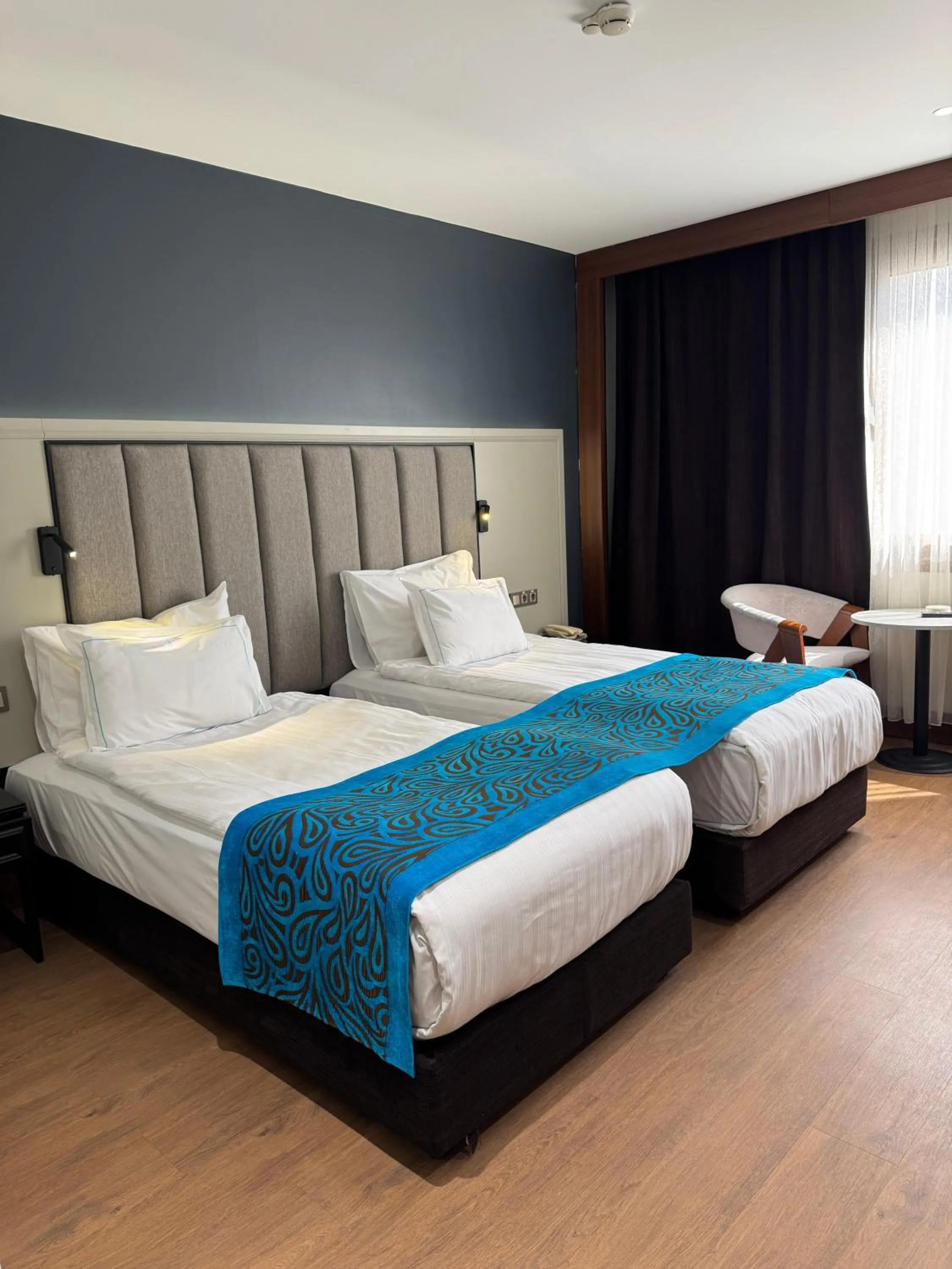 Bed in Teymur Continental Hotel