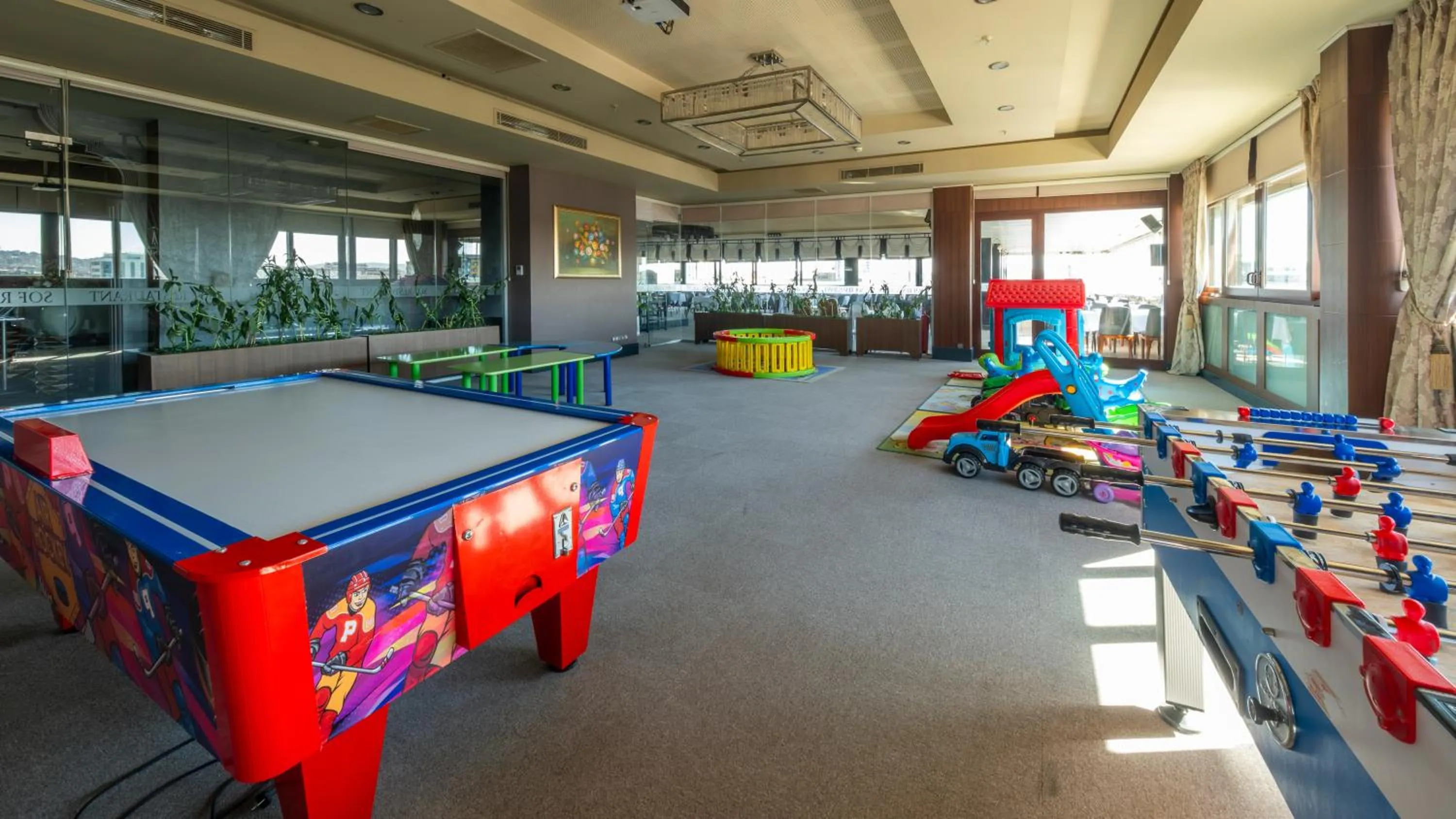 Children play ground in Teymur Continental Hotel