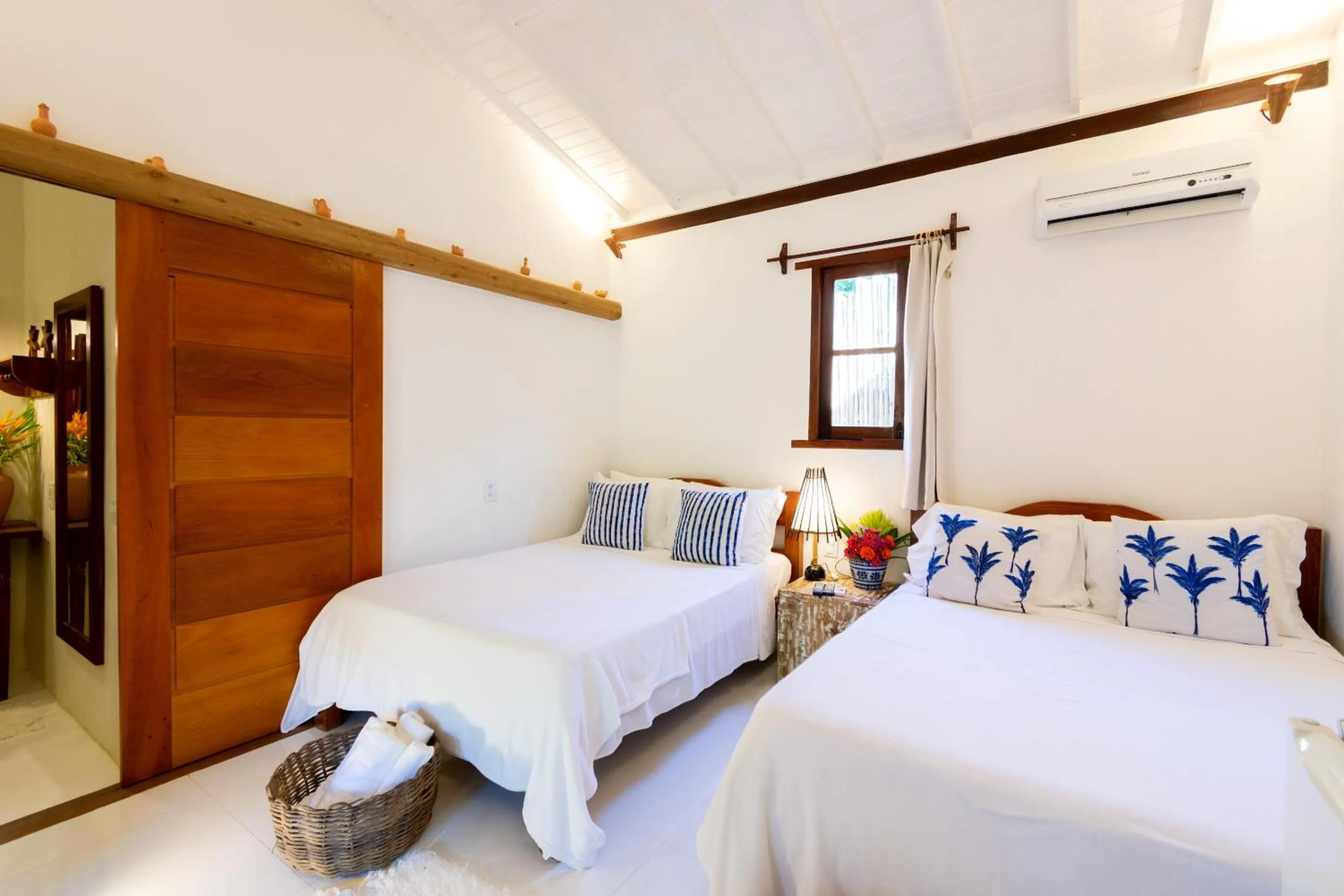 Bed in Pousada Jequitibá