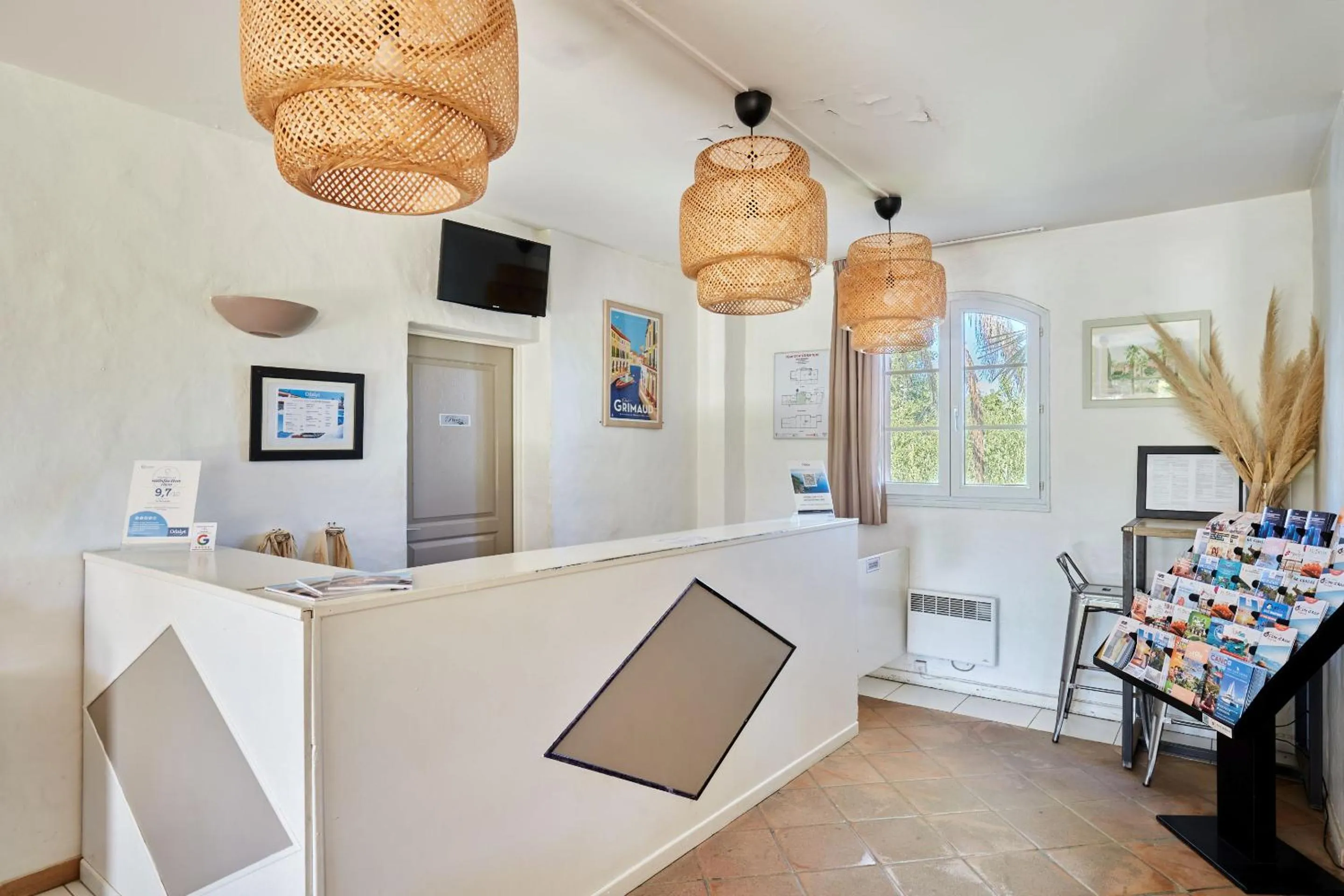 Lobby or reception in Résidence Odalys La Palmeraie
