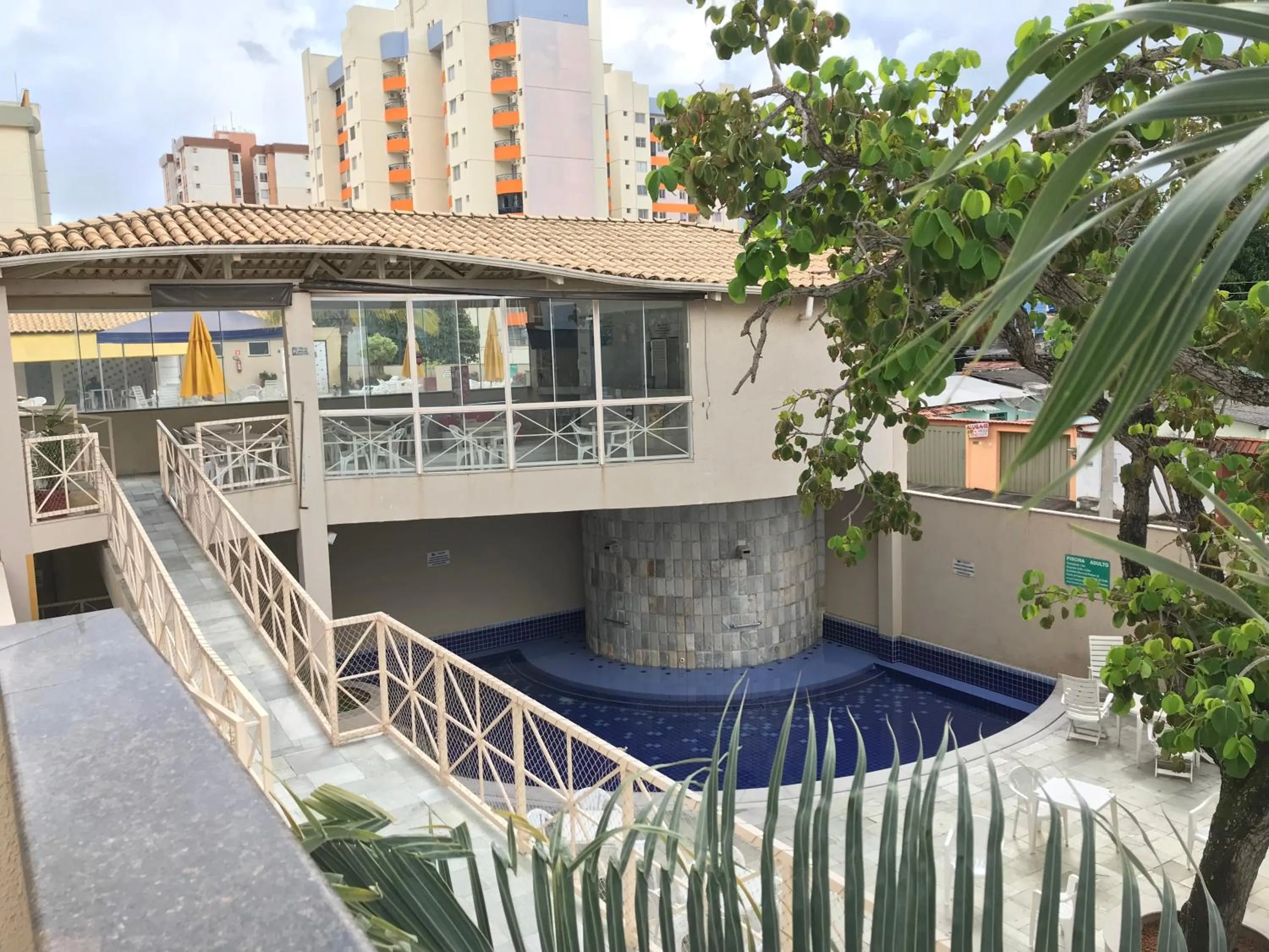 Balcony/Terrace in Paradise Flat Residence