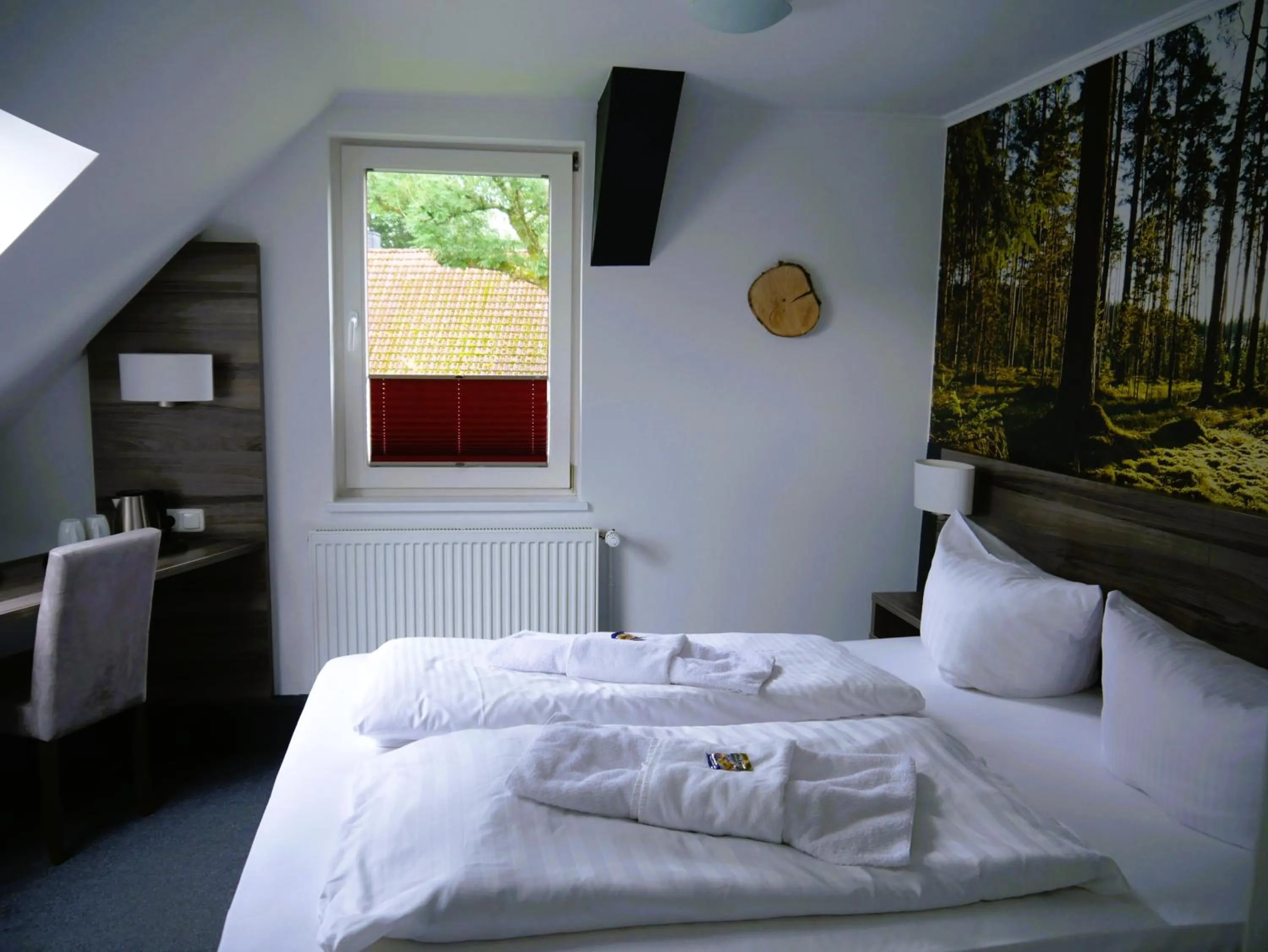 Bed in Hotel Mein Bergblick