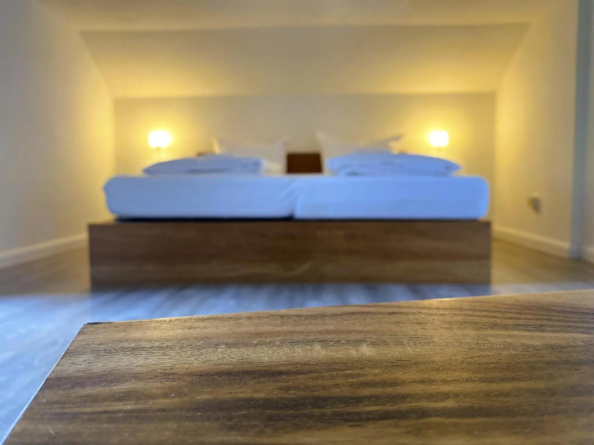 Bed in Hotel Mein Bergblick