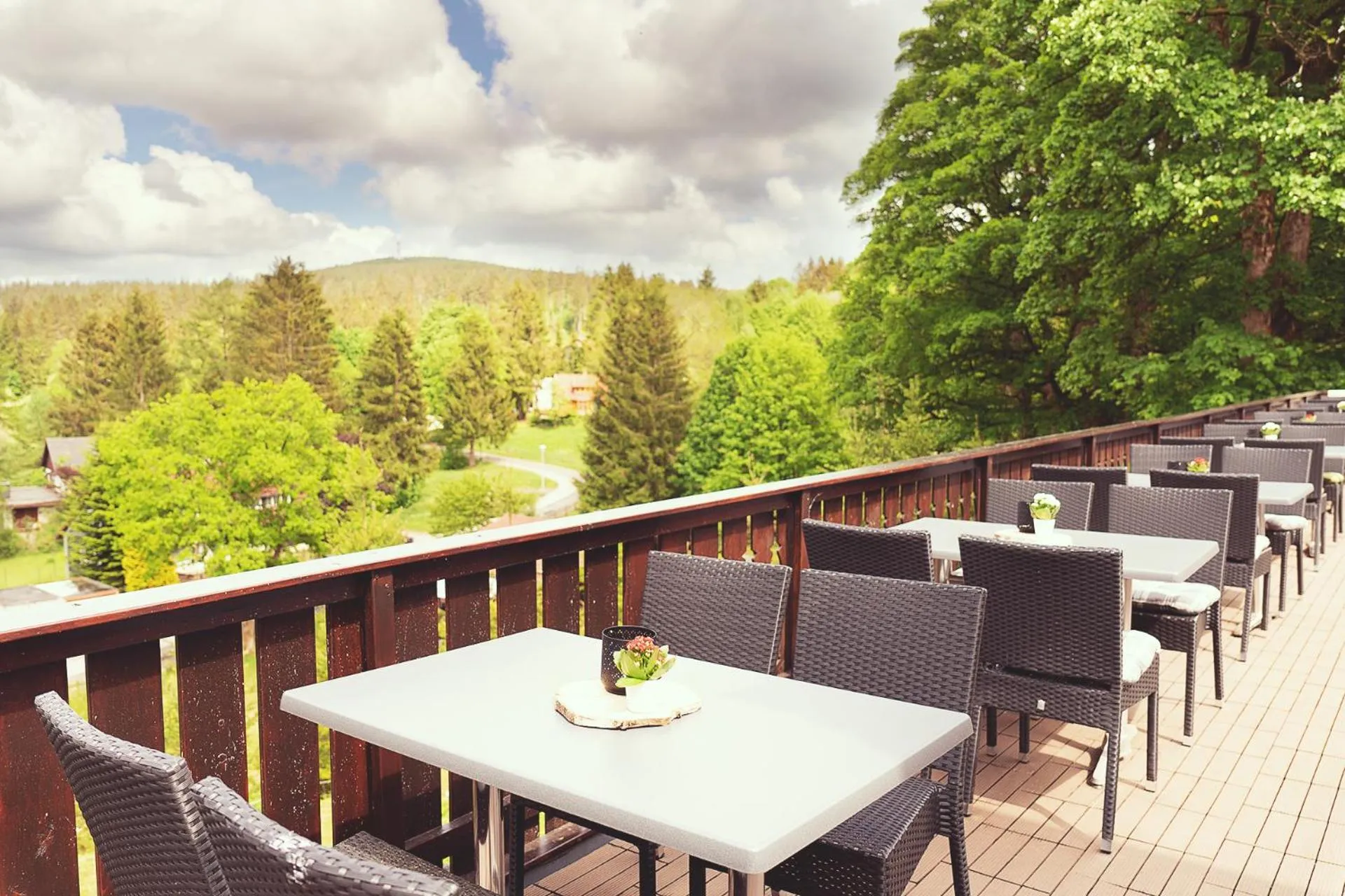 Balcony/Terrace in Hotel Mein Bergblick