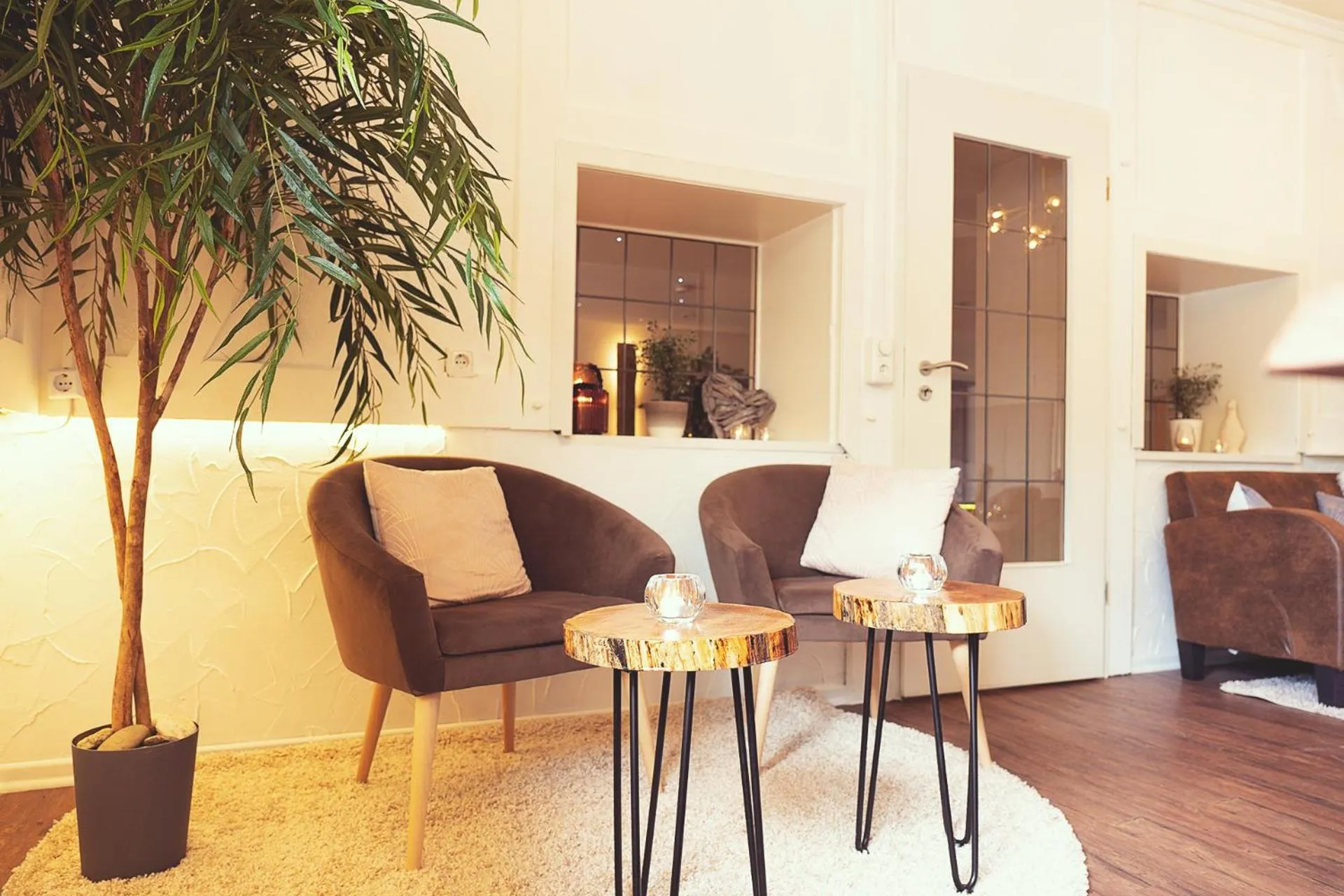 Communal lounge/ TV room in Hotel Mein Bergblick