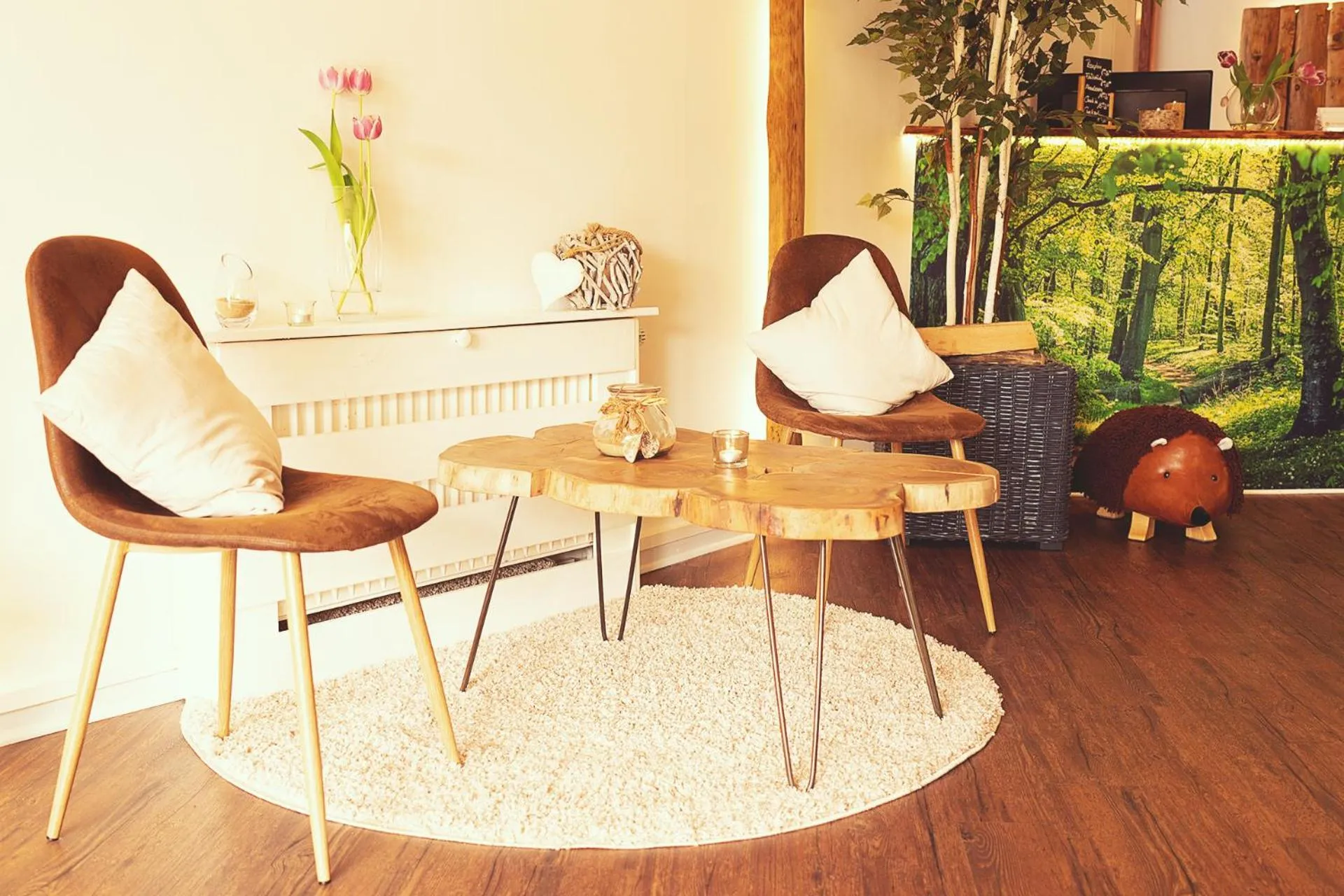 Communal lounge/ TV room in Hotel Mein Bergblick