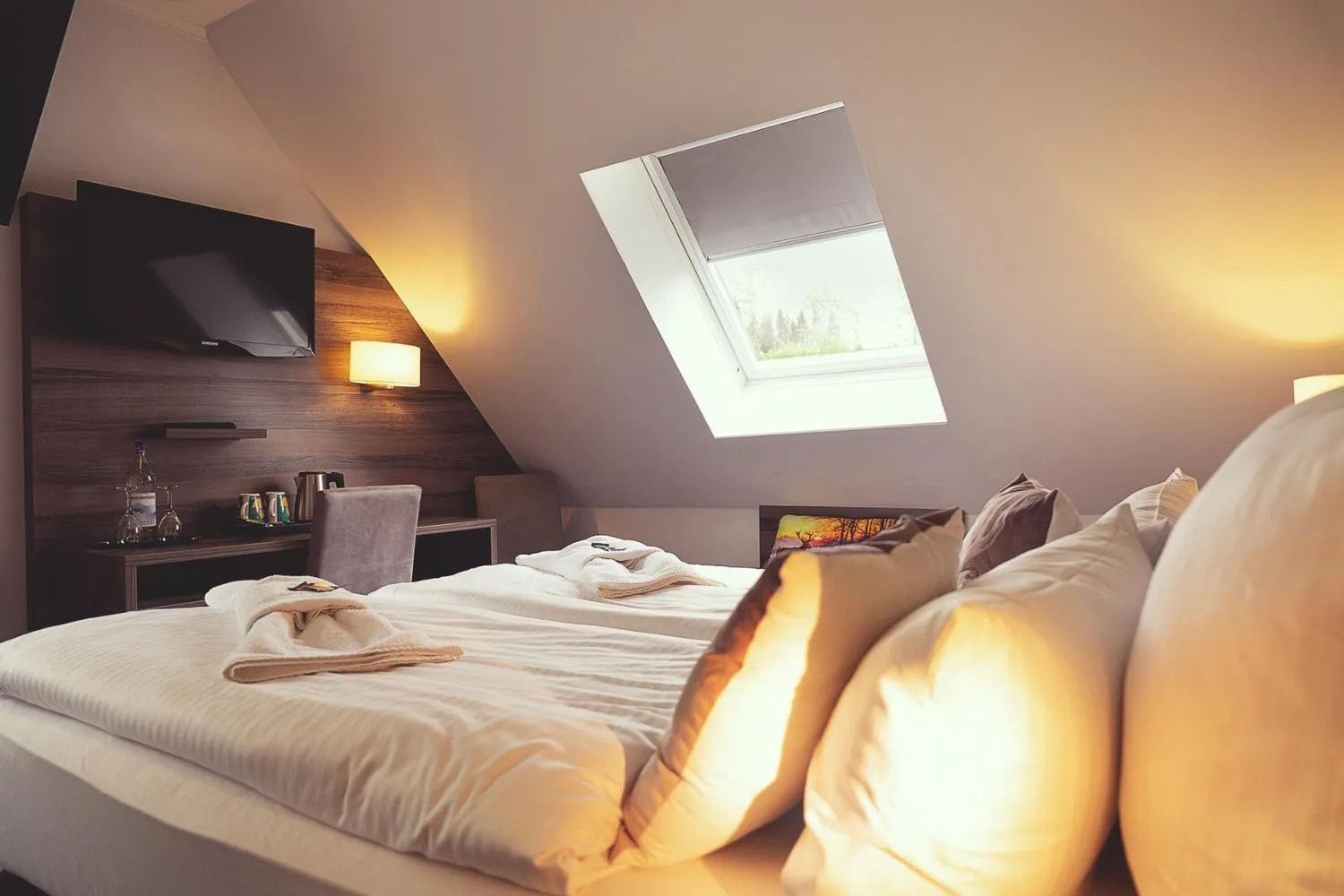 Photo of the whole room, Bed in Hotel Mein Bergblick