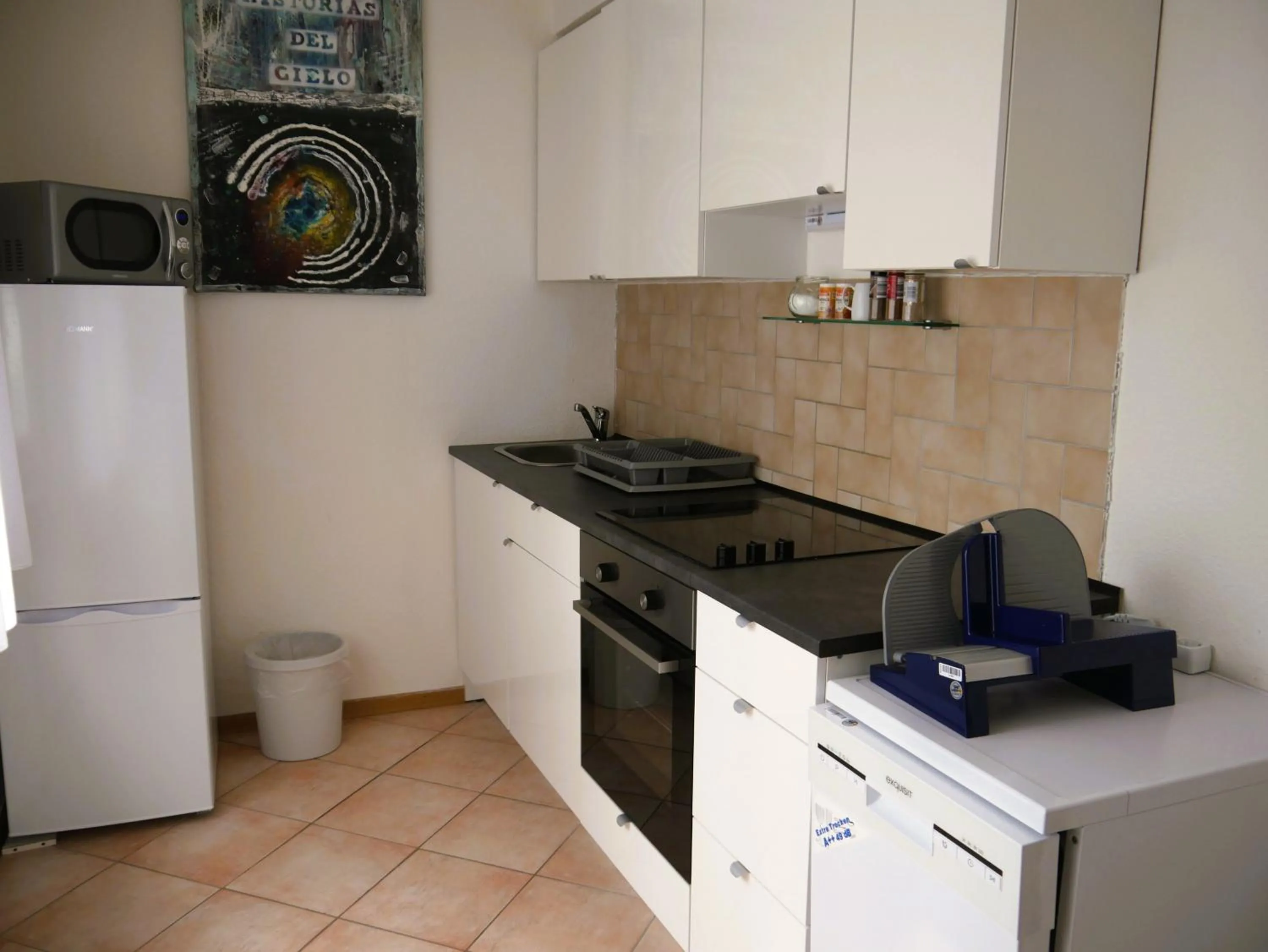 Kitchen or kitchenette in Hotel Mein Bergblick