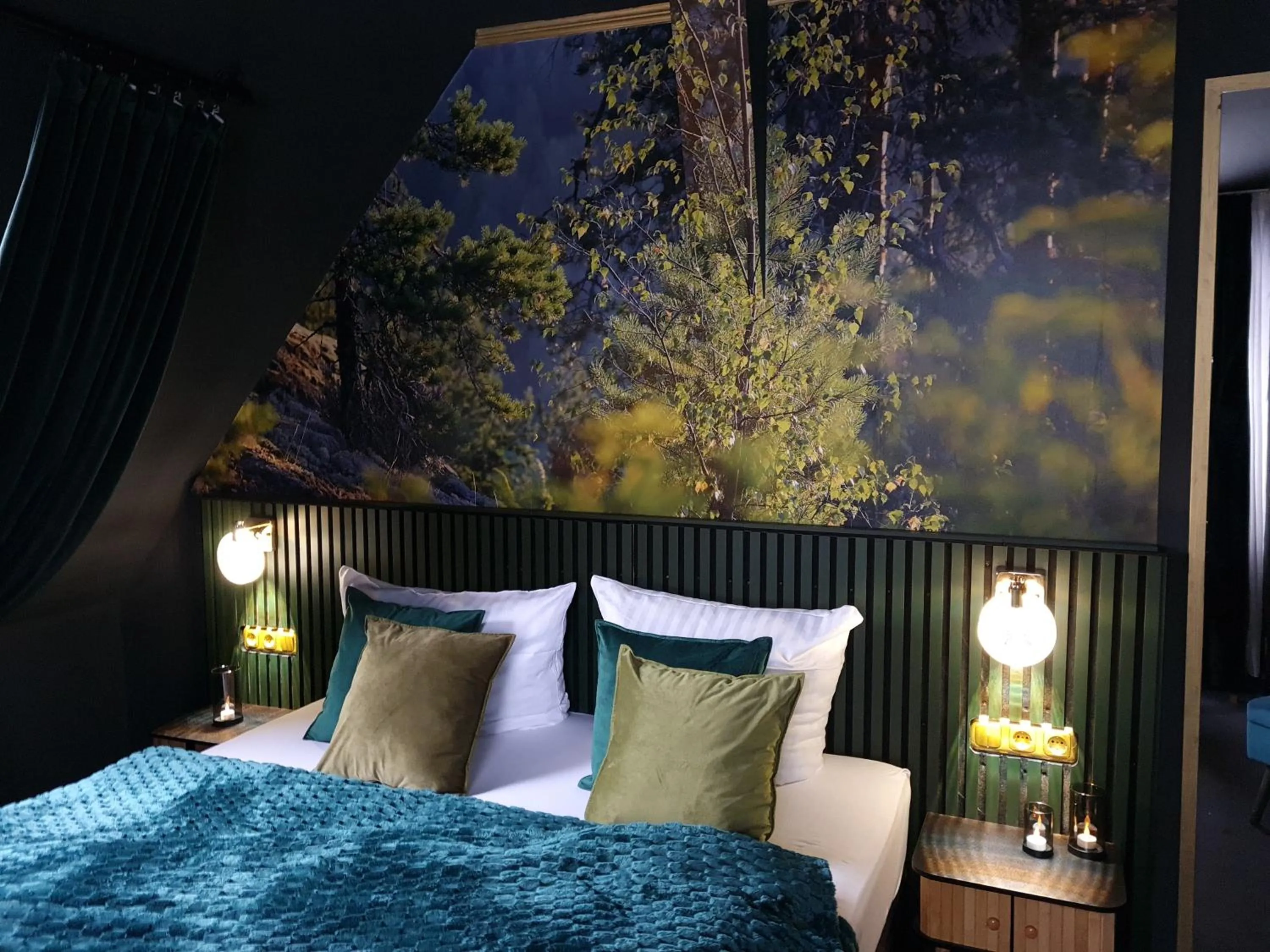 Photo of the whole room, Bed in Hotel Mein Bergblick