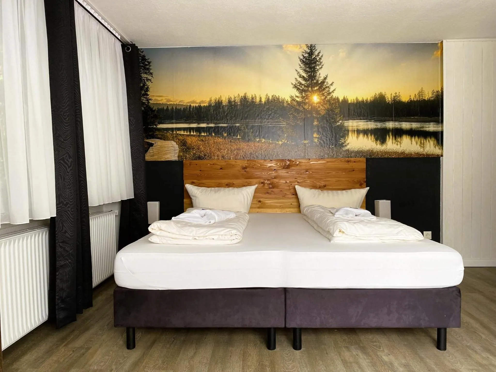 Bed in Hotel Mein Bergblick