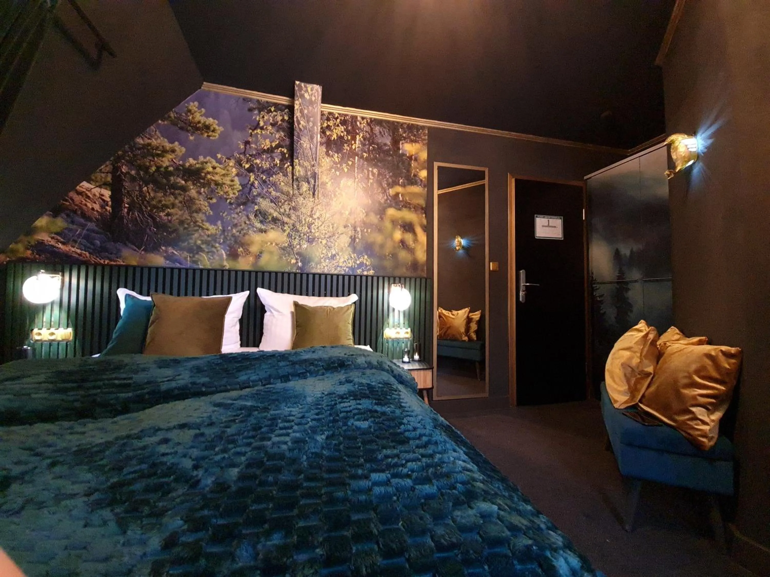 Photo of the whole room, Bed in Hotel Mein Bergblick