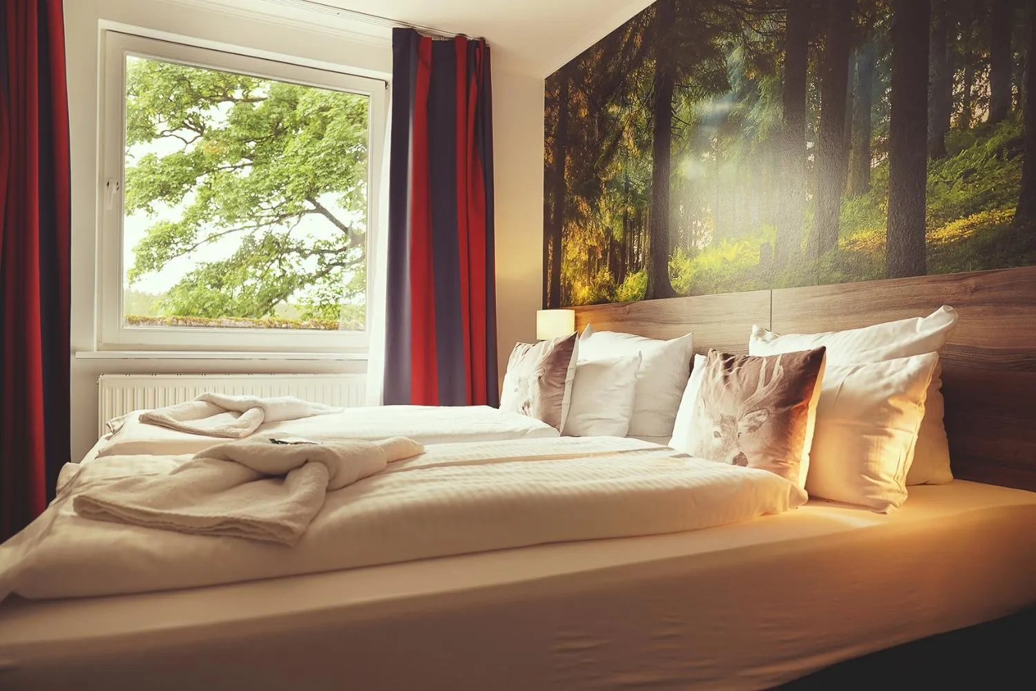 Photo of the whole room, Bed in Hotel Mein Bergblick