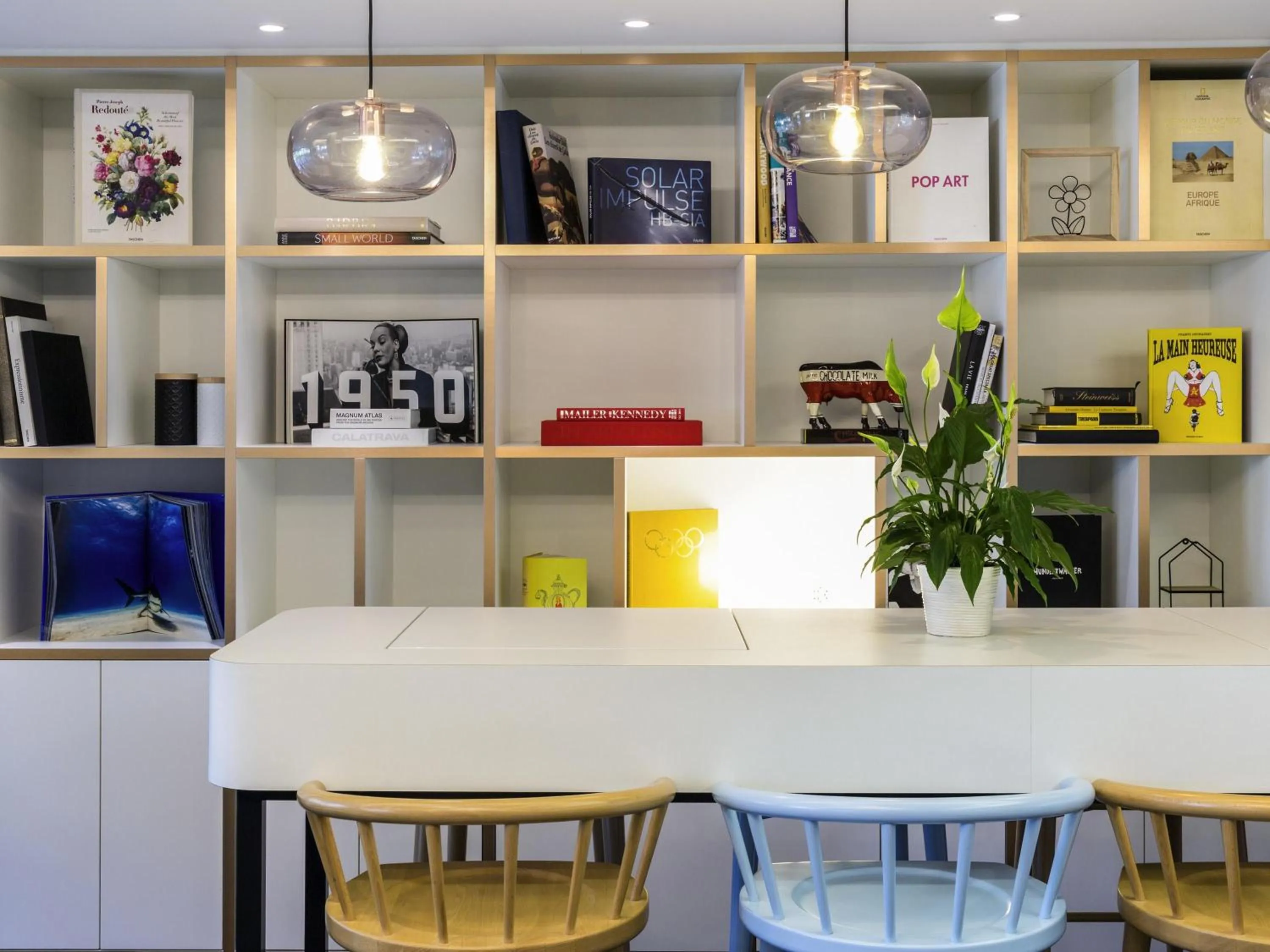 Lounge or bar in ibis budget Genève Petit-Lancy