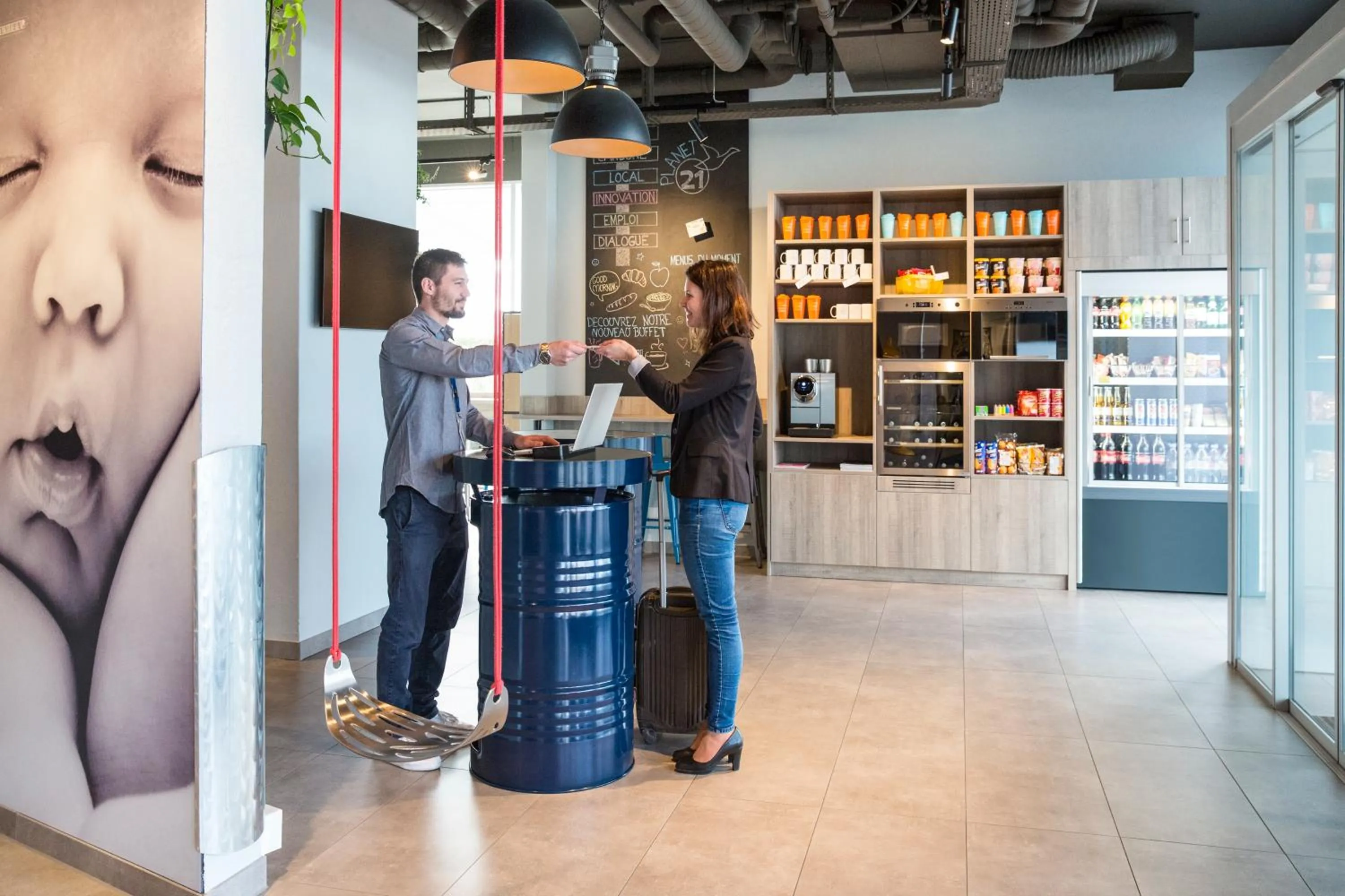 Staff in Ibis budget Lausanne-Bussigny