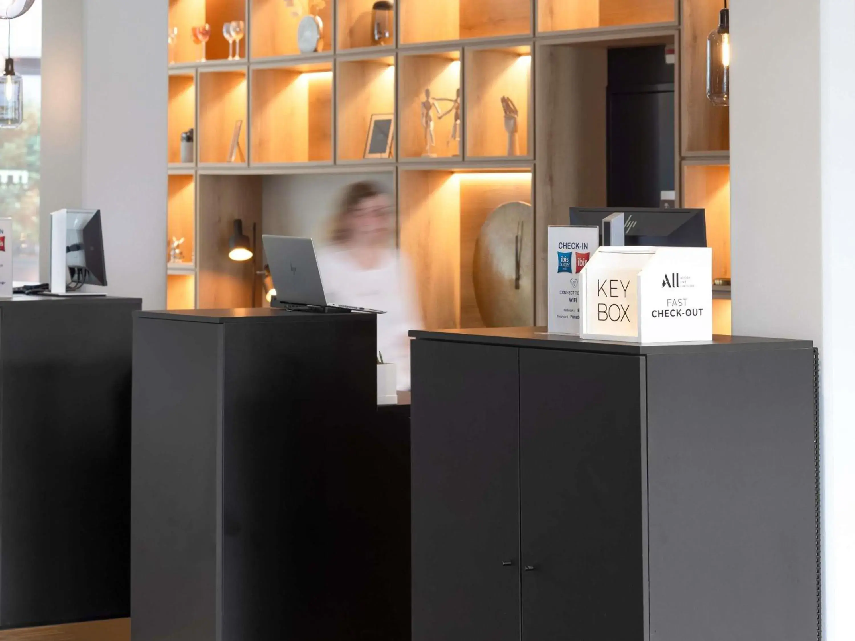 Property building in ibis budget Lugano Paradiso Property building in ibis budget Lugano Paradiso