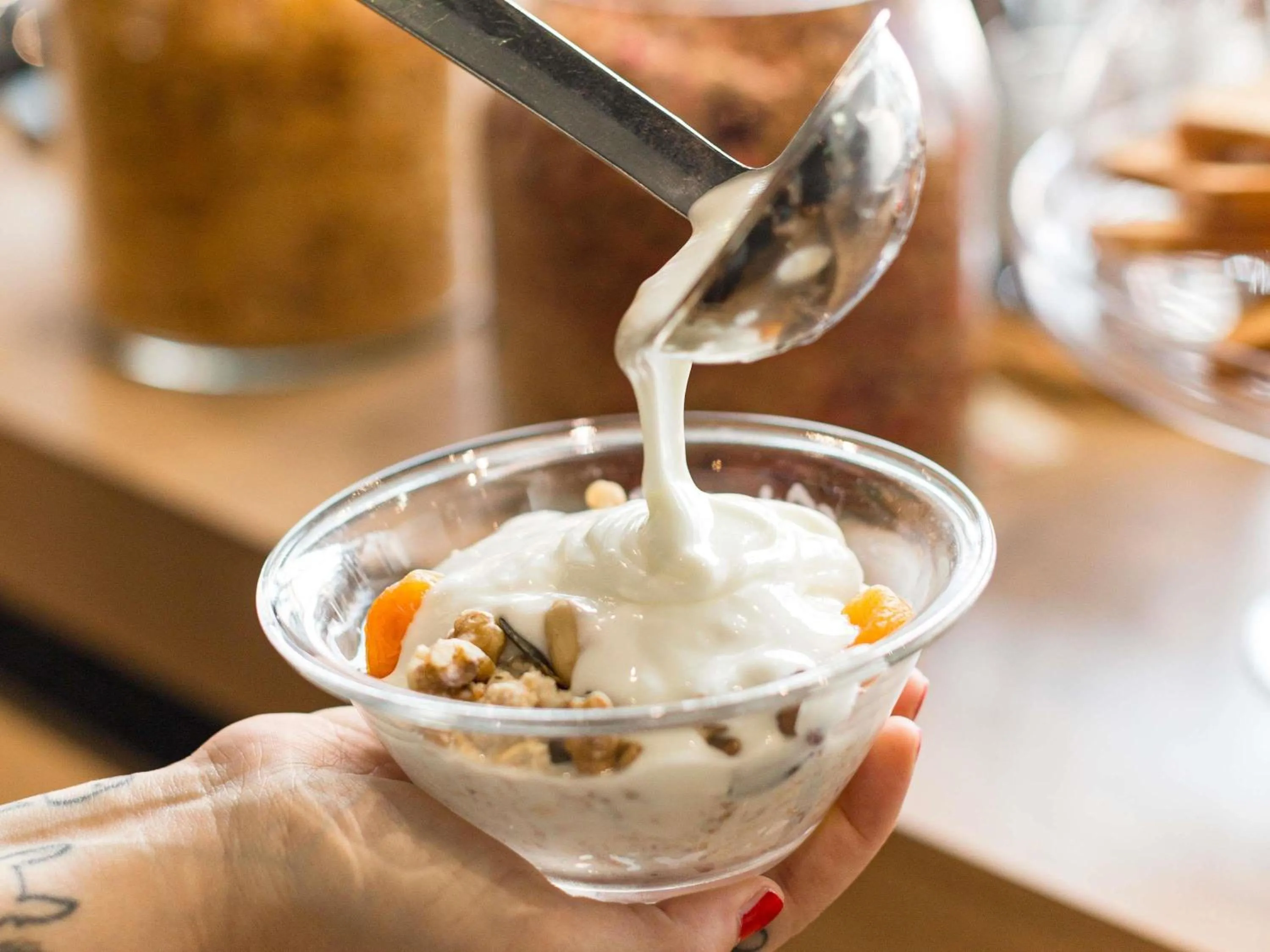 Breakfast in ibis budget Lugano Paradiso