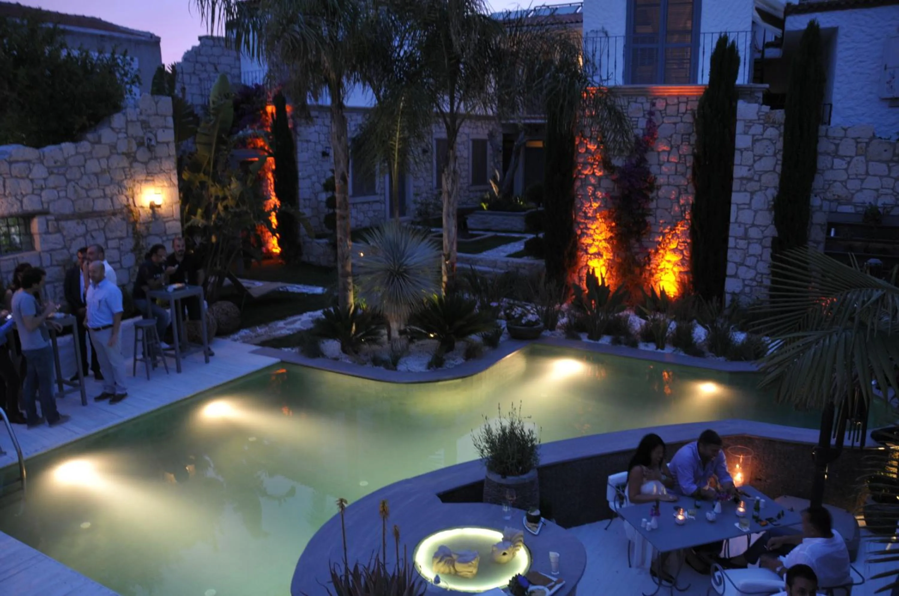 Pool view in Alaçatı Ala Hotel - Special Category