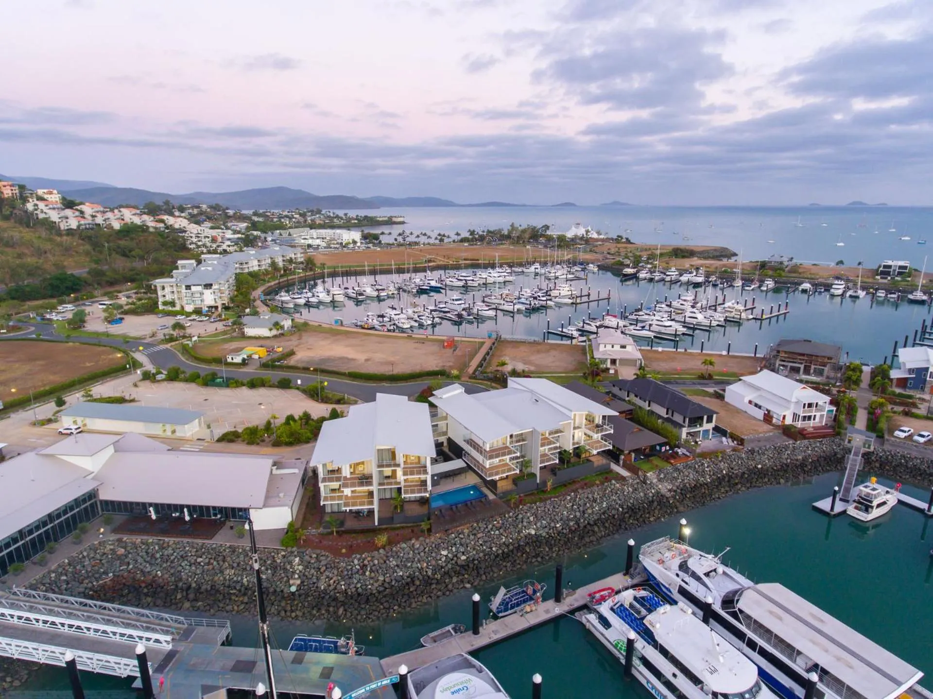 Bird's eye view in Harbour Cove
