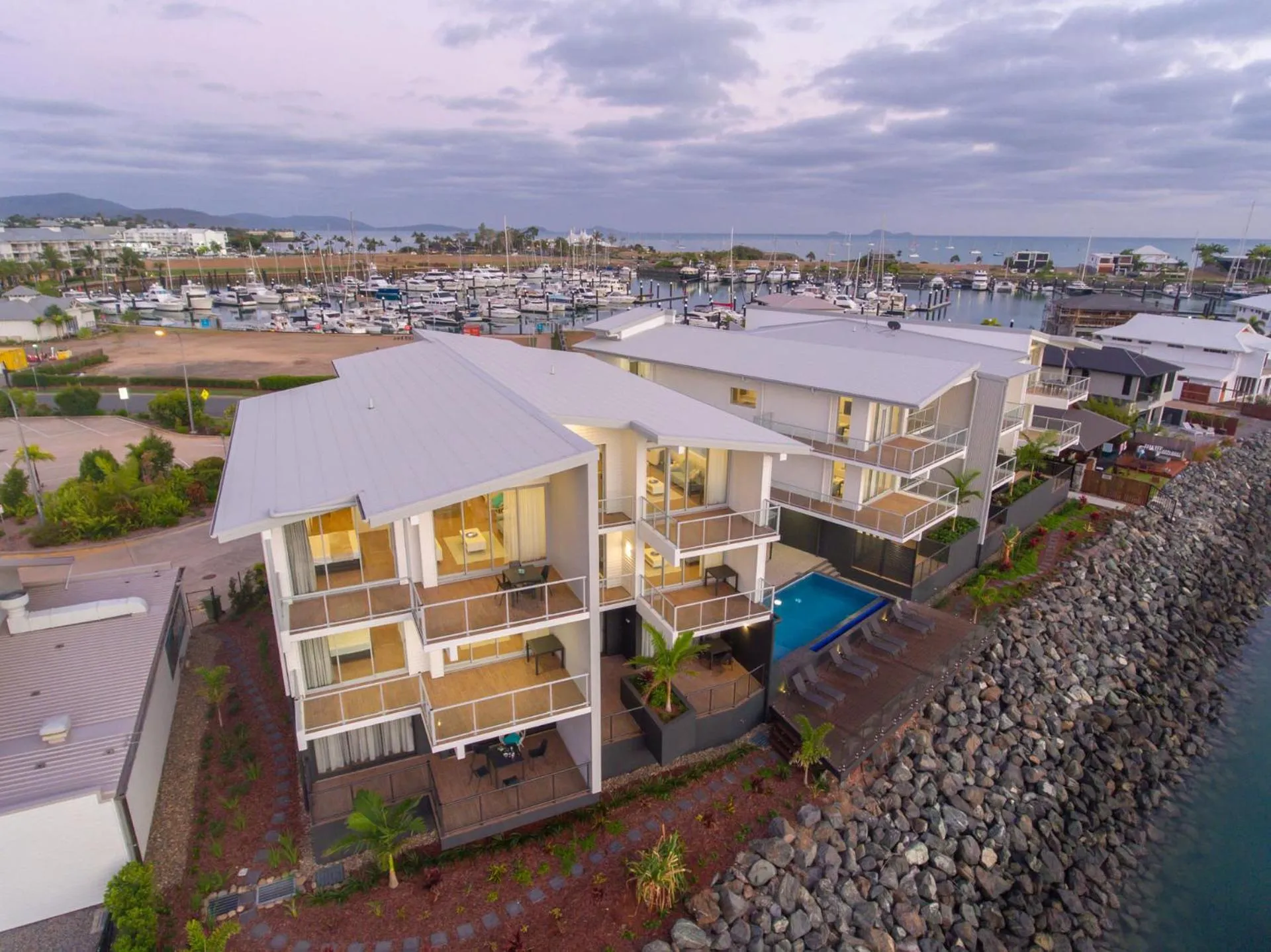 Bird's eye view in Harbour Cove