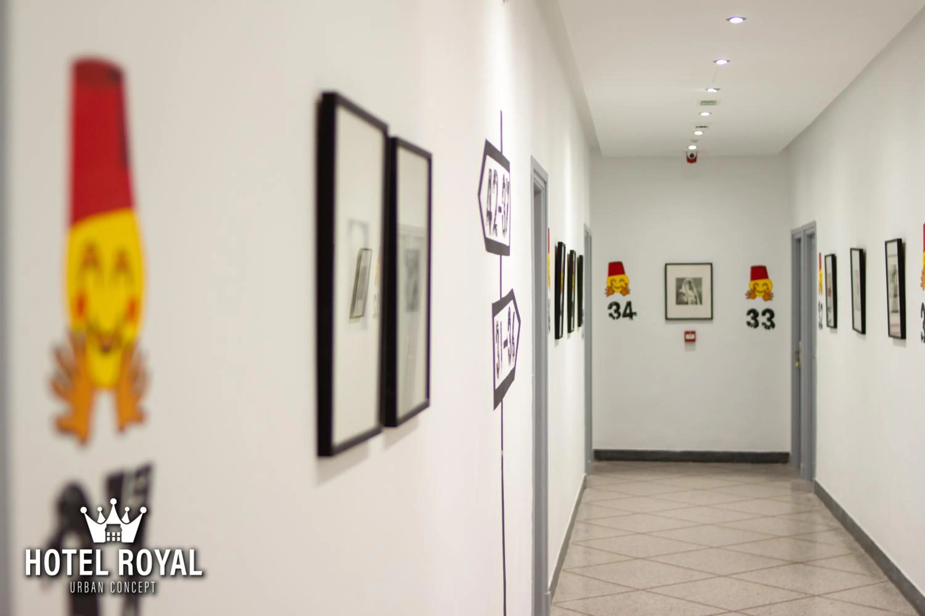 Lobby or reception in Hôtel Royal Urban Concept