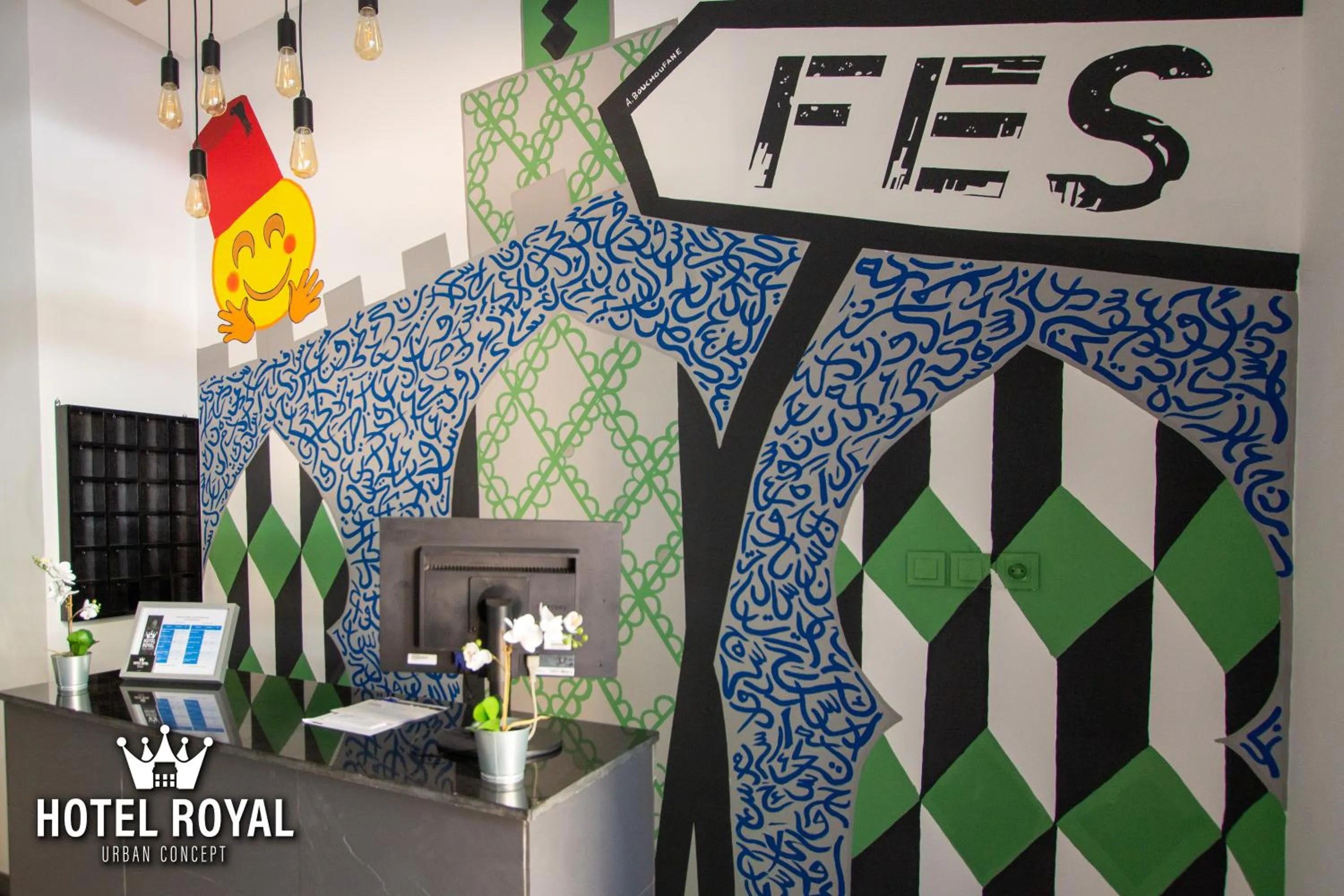 Lobby or reception in Hôtel Royal Urban Concept