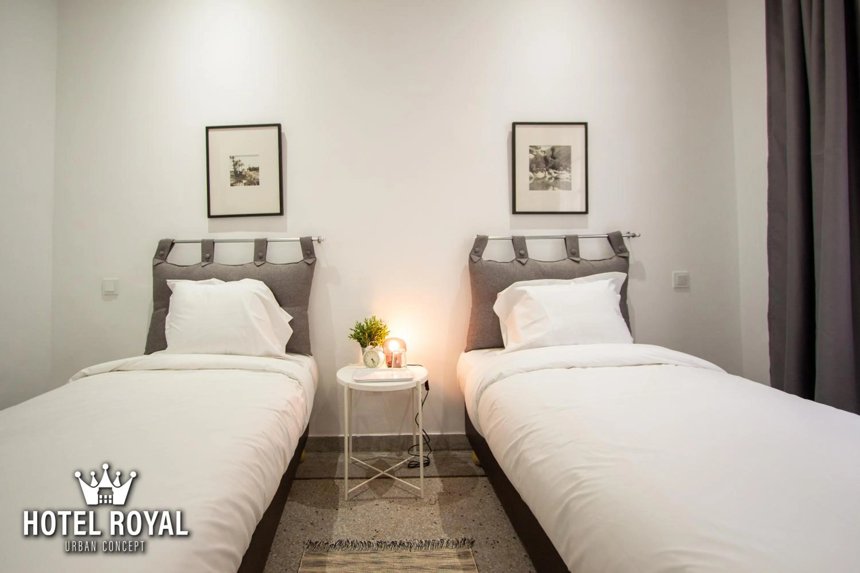 Bed in Hôtel Royal Urban Concept