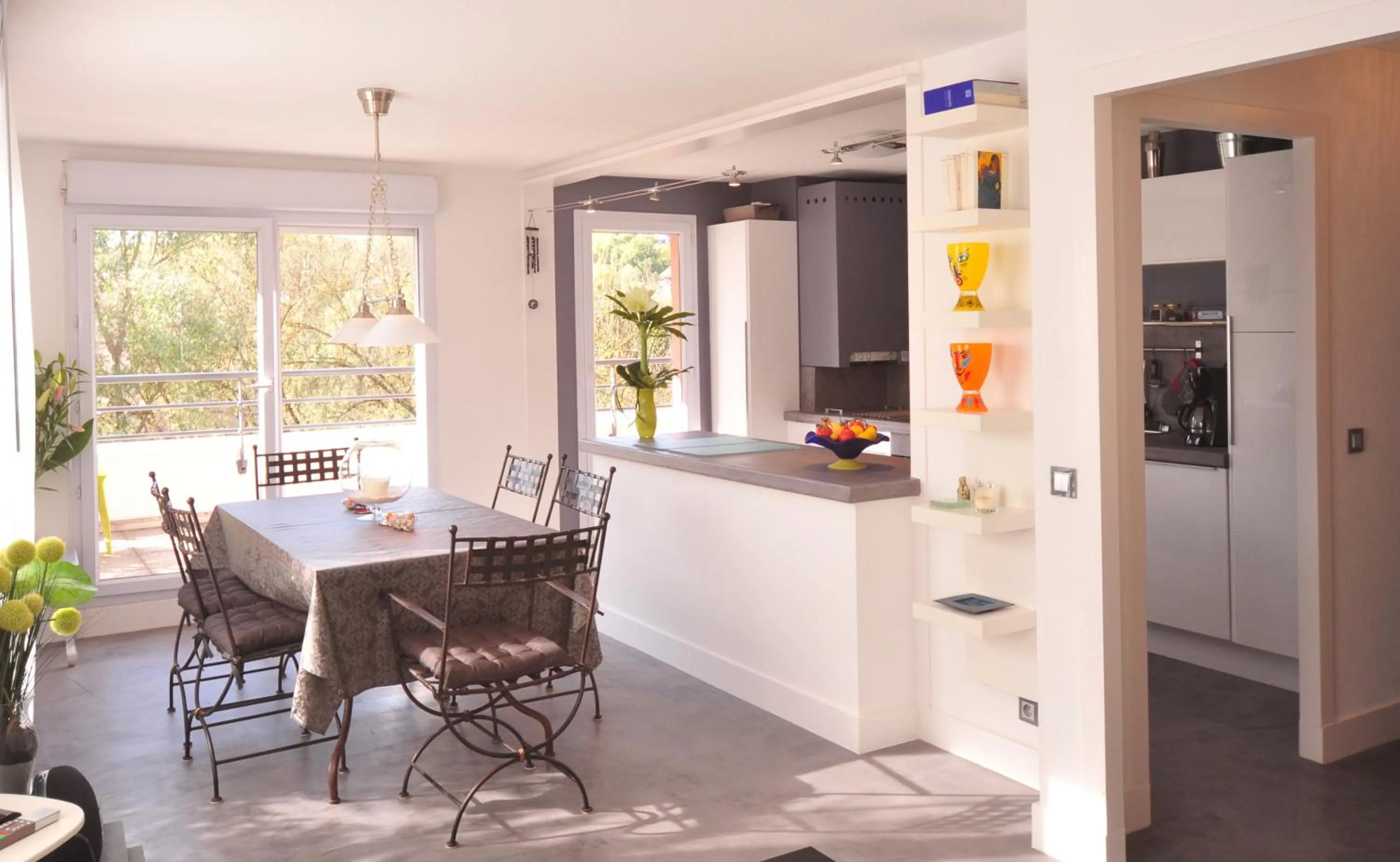 Kitchen or kitchenette in Magic Moments Appartement